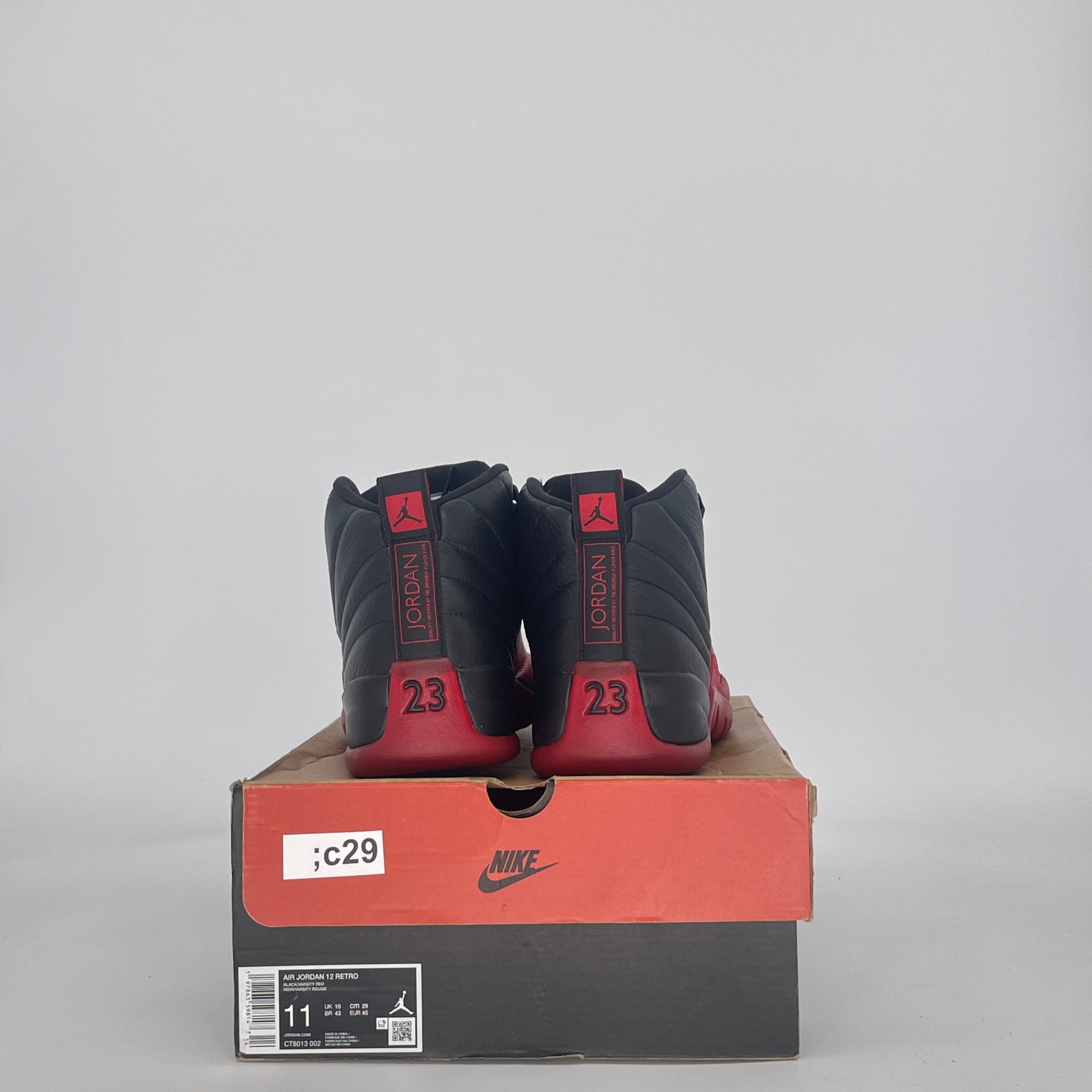 AIR JORDAN 12 FLU GAME CT8013-002 SIZE 11/12.5W
