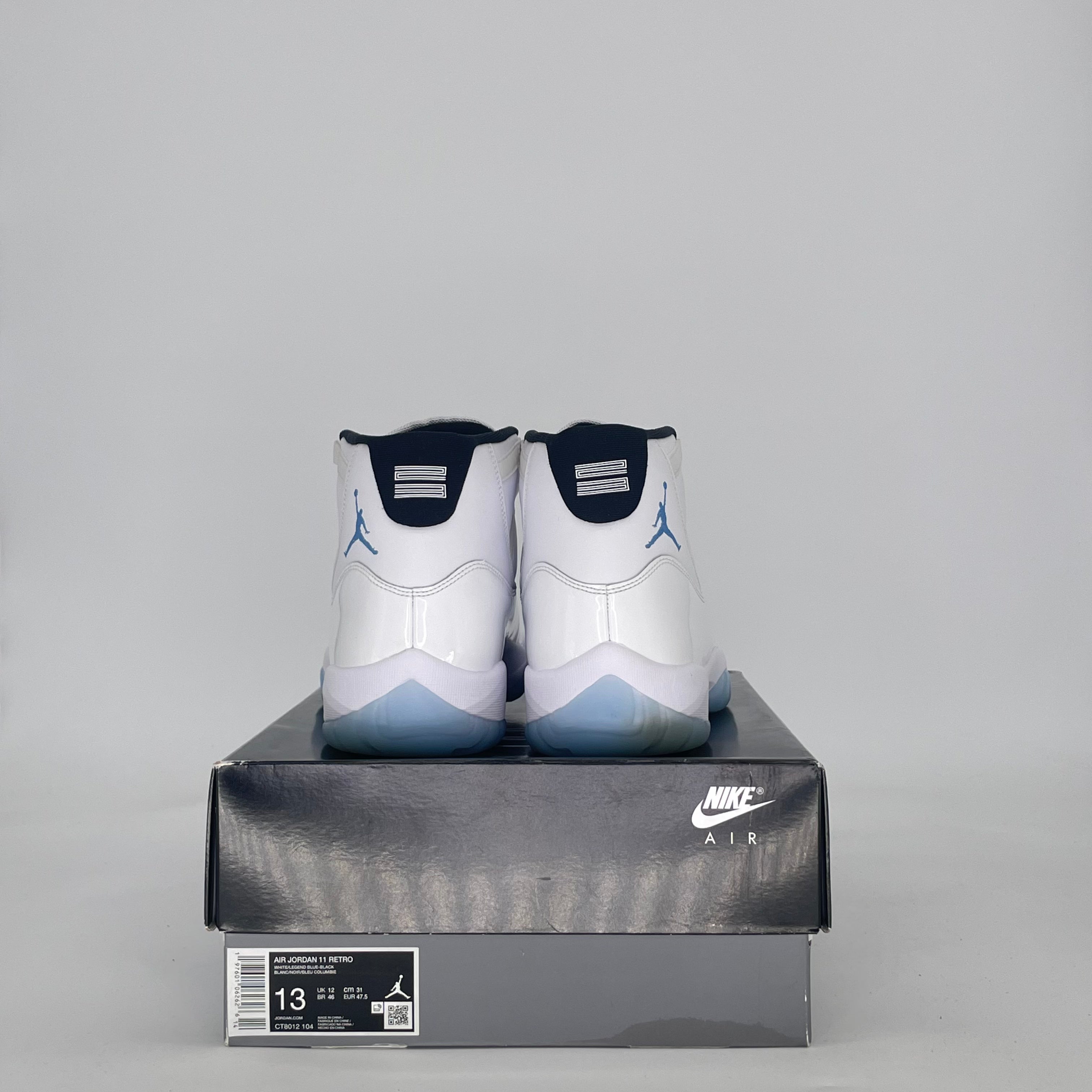 AIR JORDAN 11 LEGEND BLUE CT8012-104 SIZE 12/13.5W