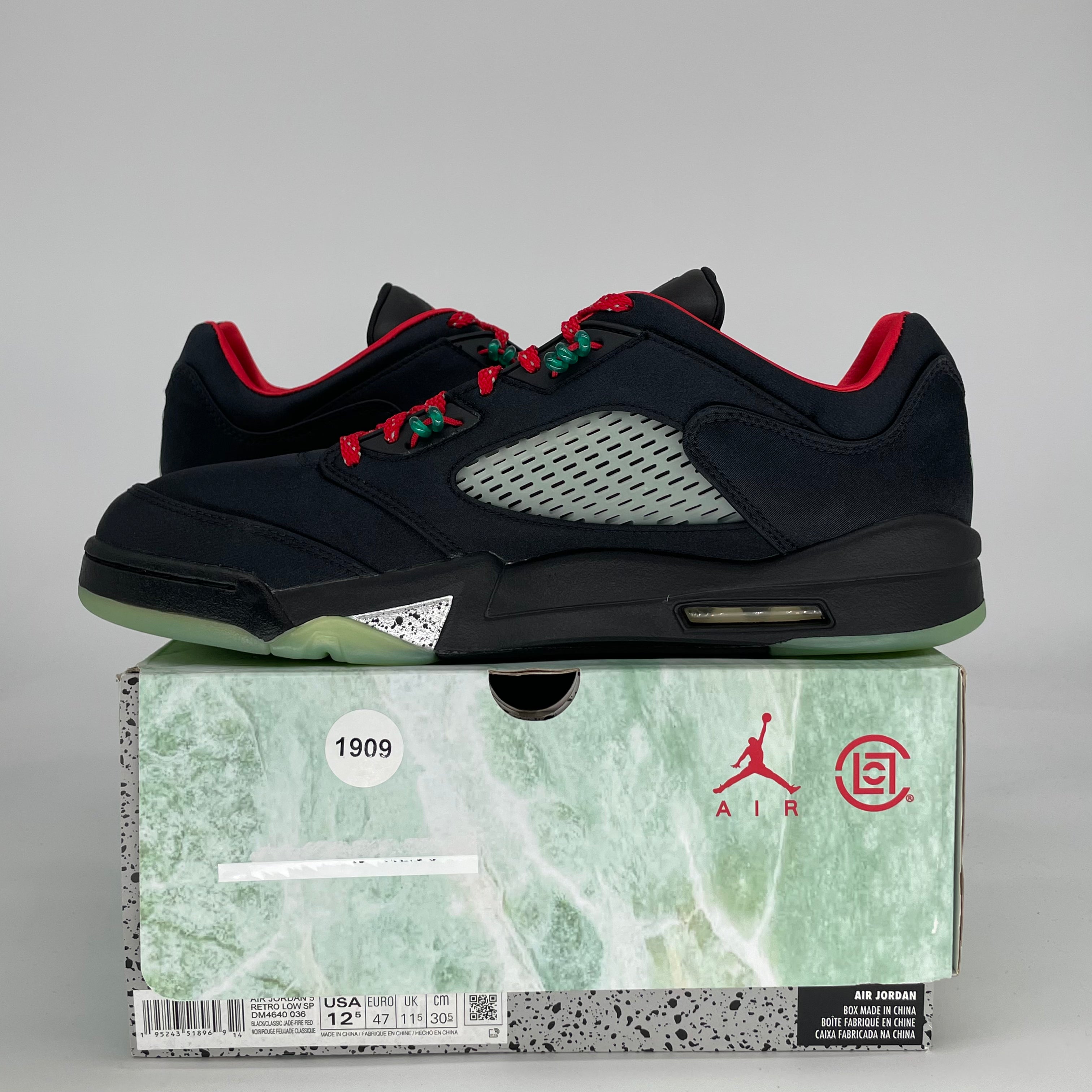 AIR JORDAN 5 LOW X CLOT JADE DM4640-036 SIZE 12.5/14W