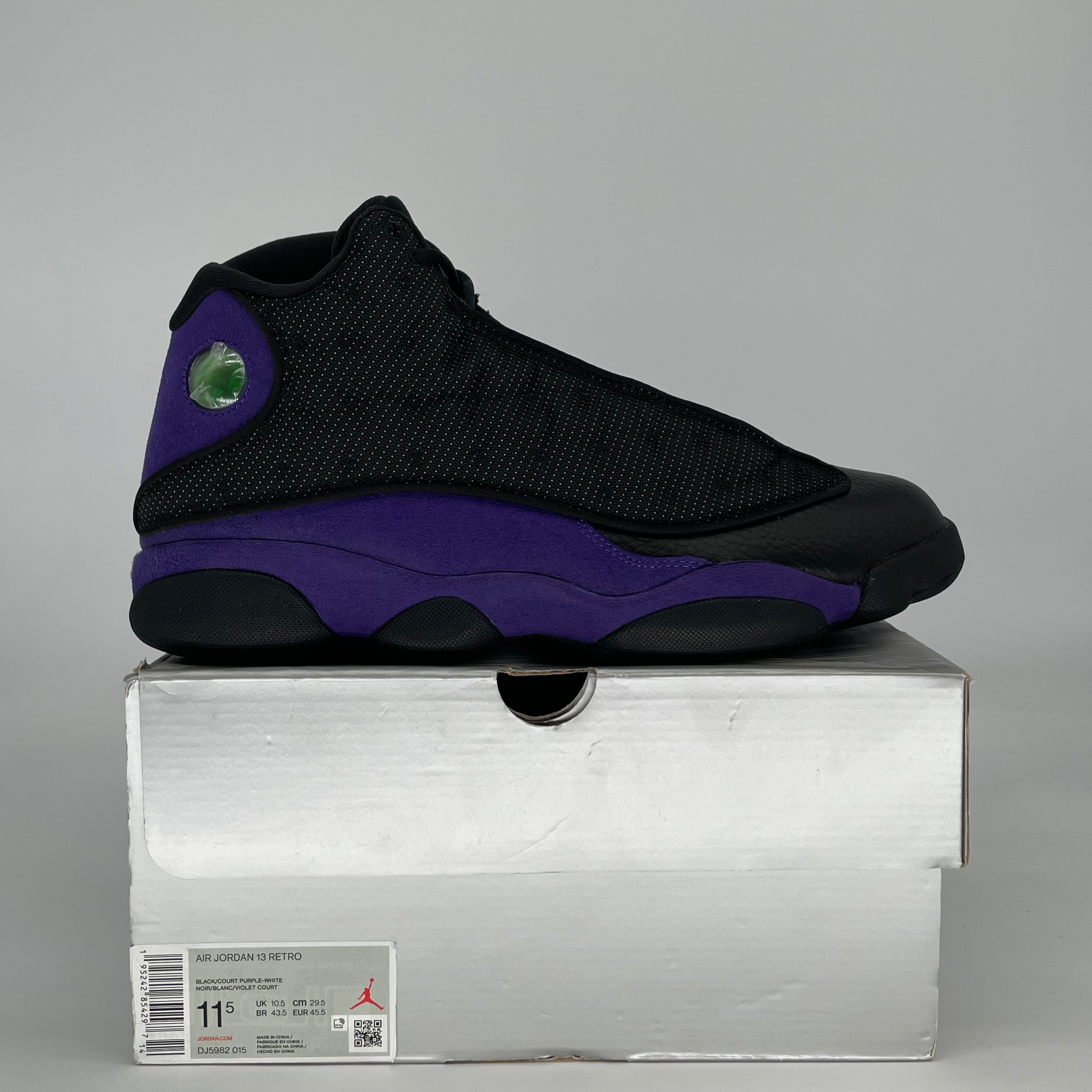 AIR JORDAN 13 COURT PURPLE DJ5982-015 SIZE 11.5/13W