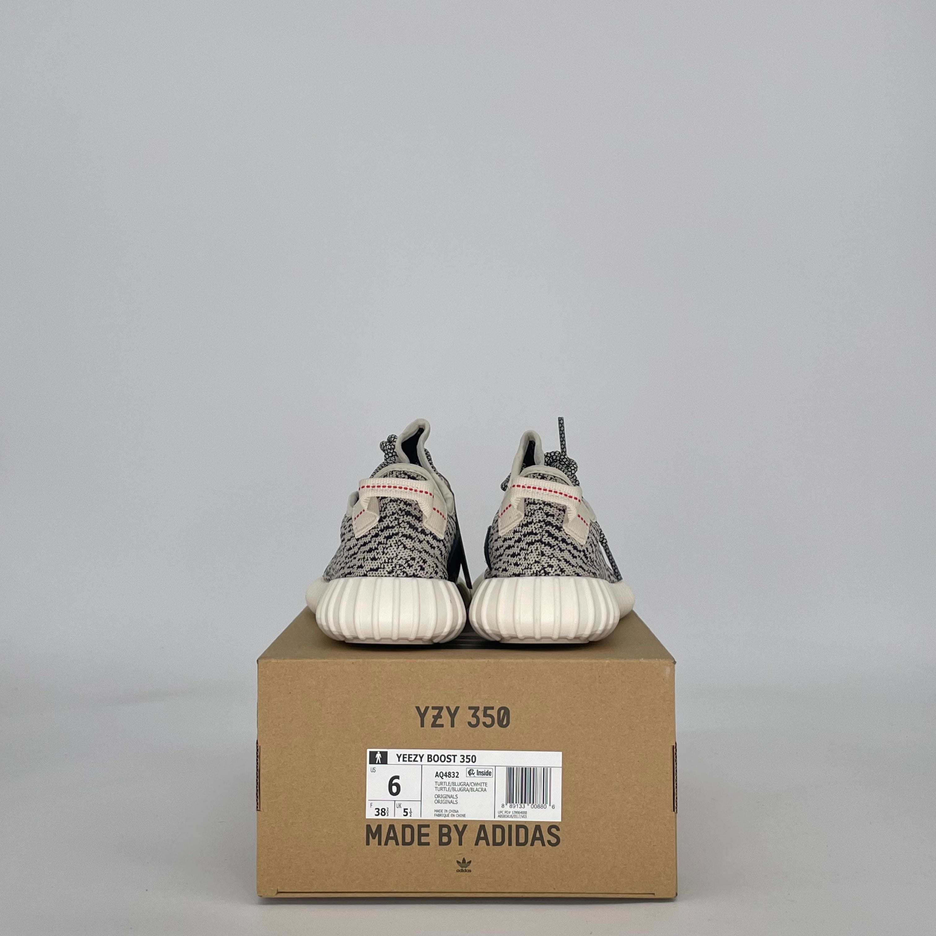 ADIDAS YEEZY BOOST 350 TURTLEDOVE (2022) AQ4832 SIZE 6/7.5W GS