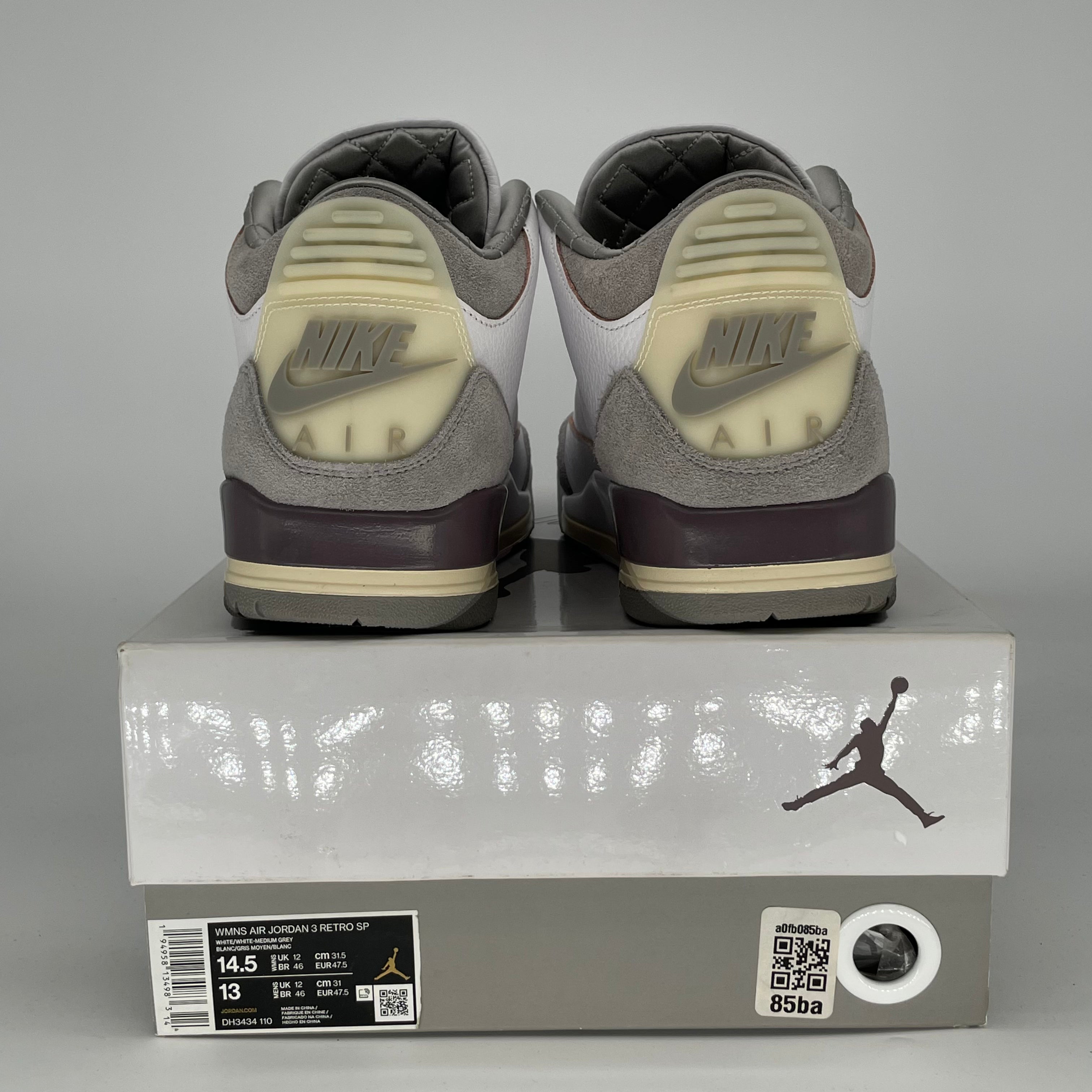 AIR JORDAN 3 A MA MANIERE W DH3434-110 SIZE 13/14.5W