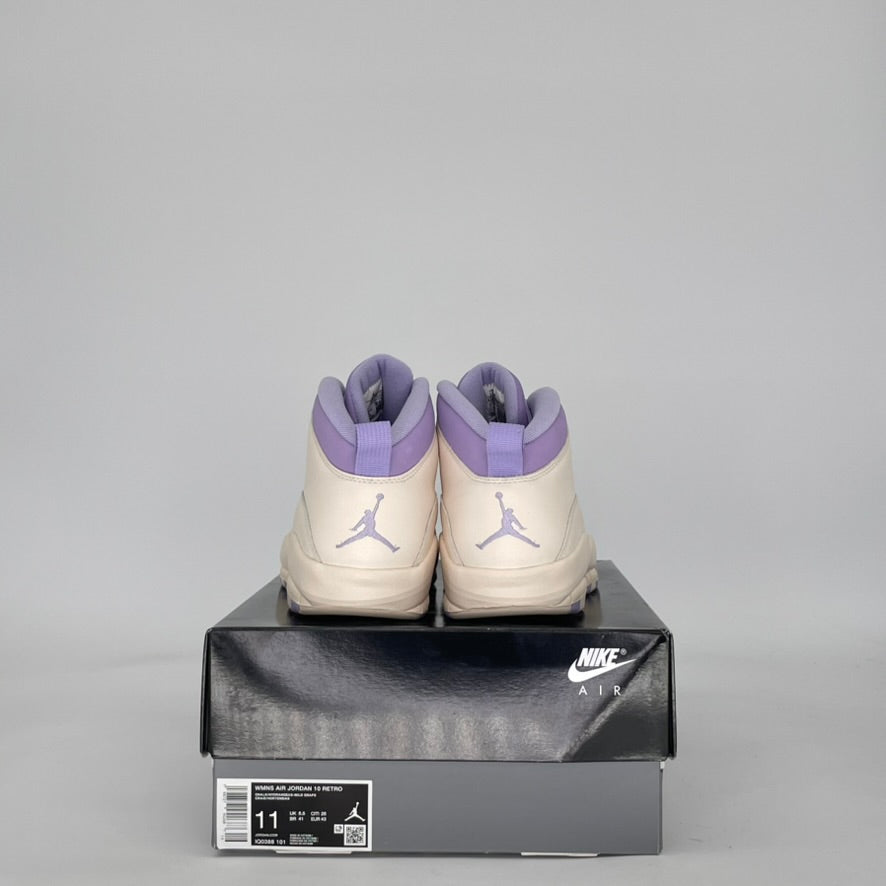 AIR JORDAN 10 HYDRANGEAS IQ0388-101 SIZE 9.5/11W