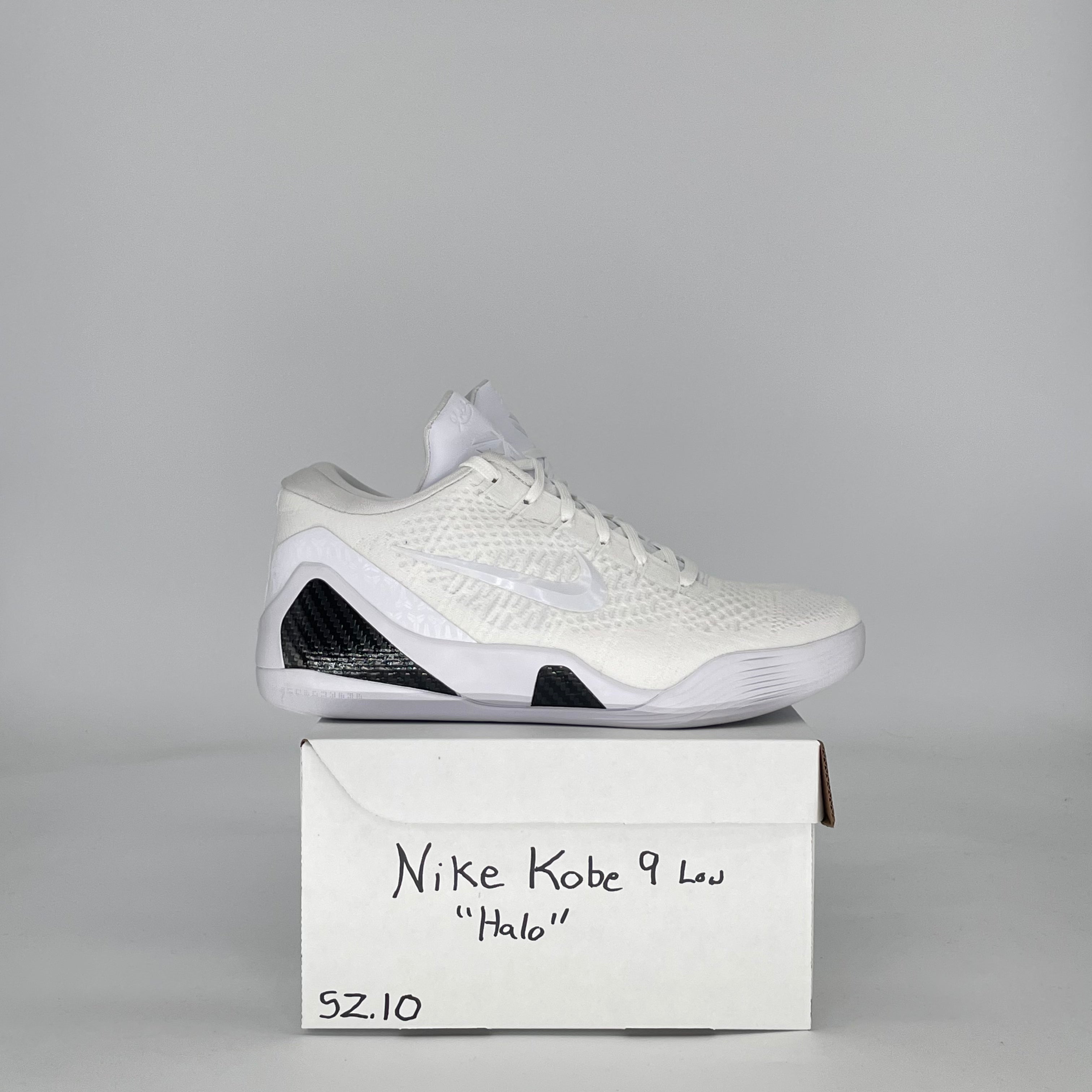 NIKE KOBE 9 ELITE LOW PROTRO HALO FZ7334-100 SIZE 10/11.5W