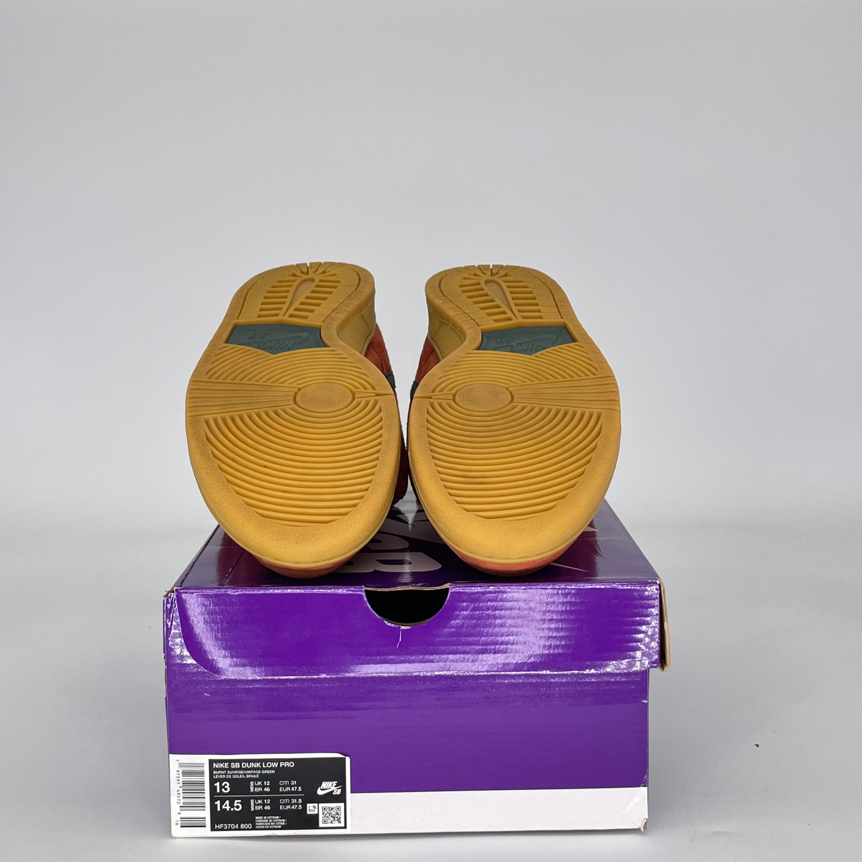 NIKE SB DUNK LOW BURNT SUNRISE HF3704-800 SIZE 13/14.5W