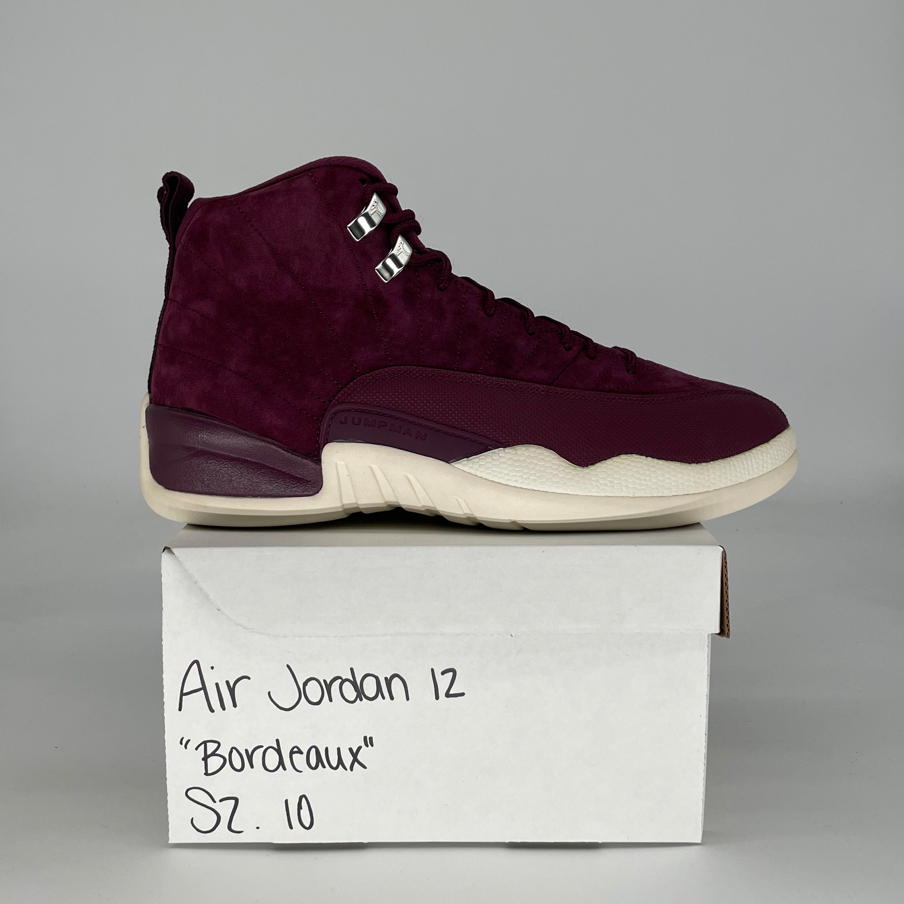 AIR JORDAN 12 BORDEAUX 130690-617 SIZE 10/11.5W