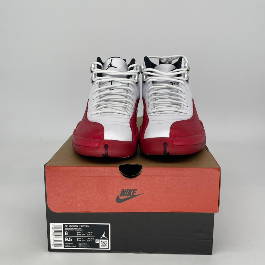 AIR JORDAN 12 CHERRY CT8013-116 SIZE 8/9.5W
