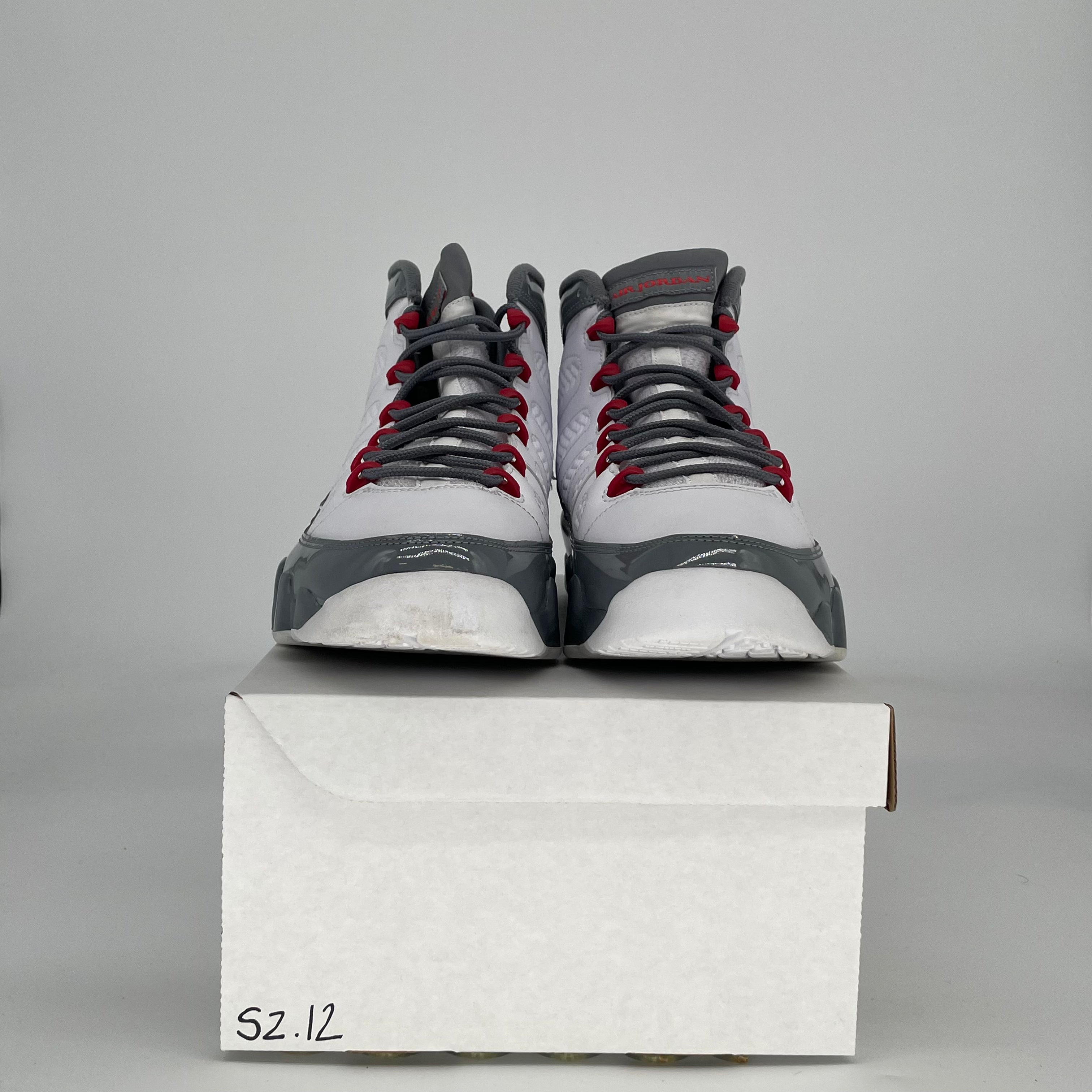 AIR JORDAN 9 FIRE RED CT8019-162 SIZE 12/13.5W