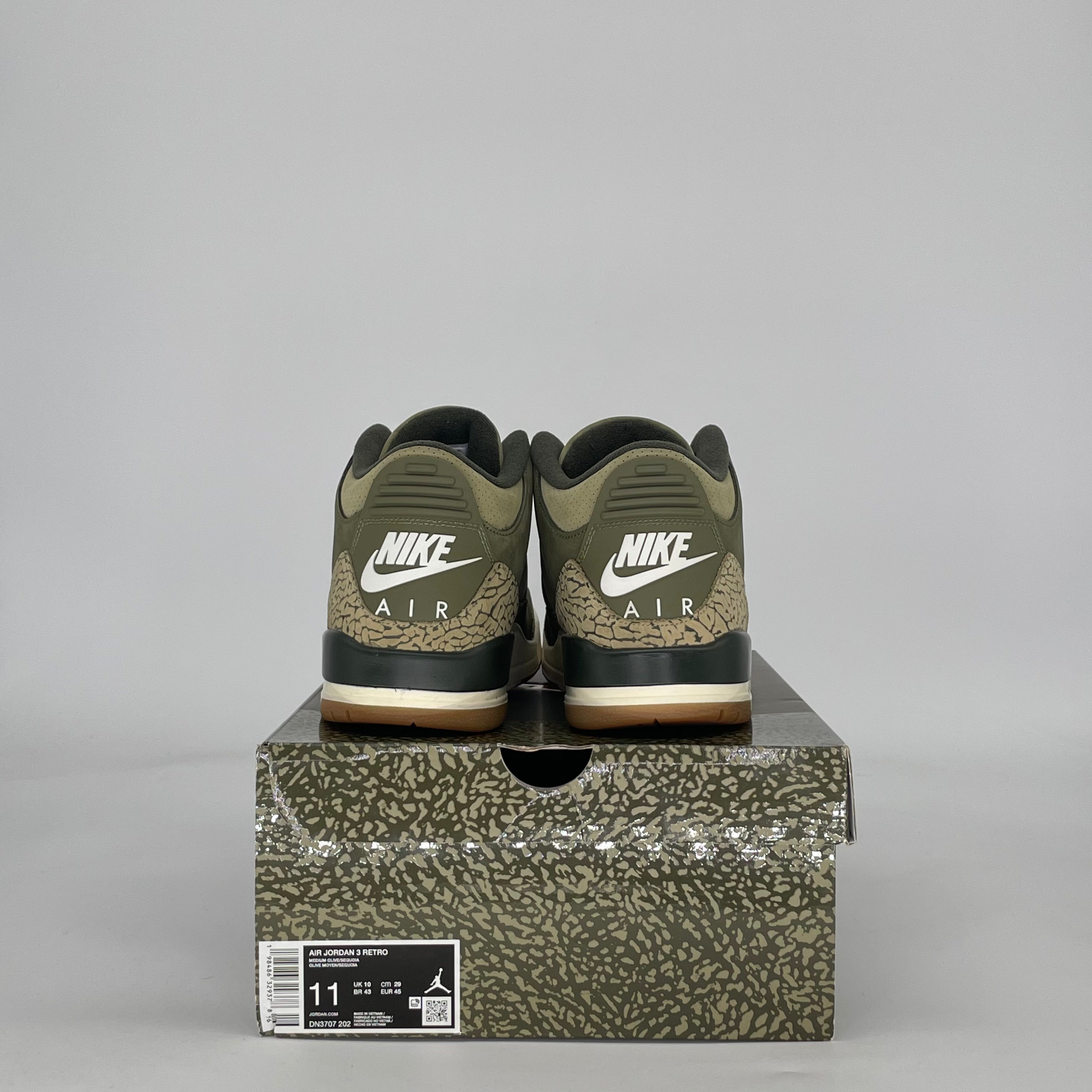 AIR JORDAN 3 FAMILY AFFAIR DN3707-202 SIZE 11/12.5W