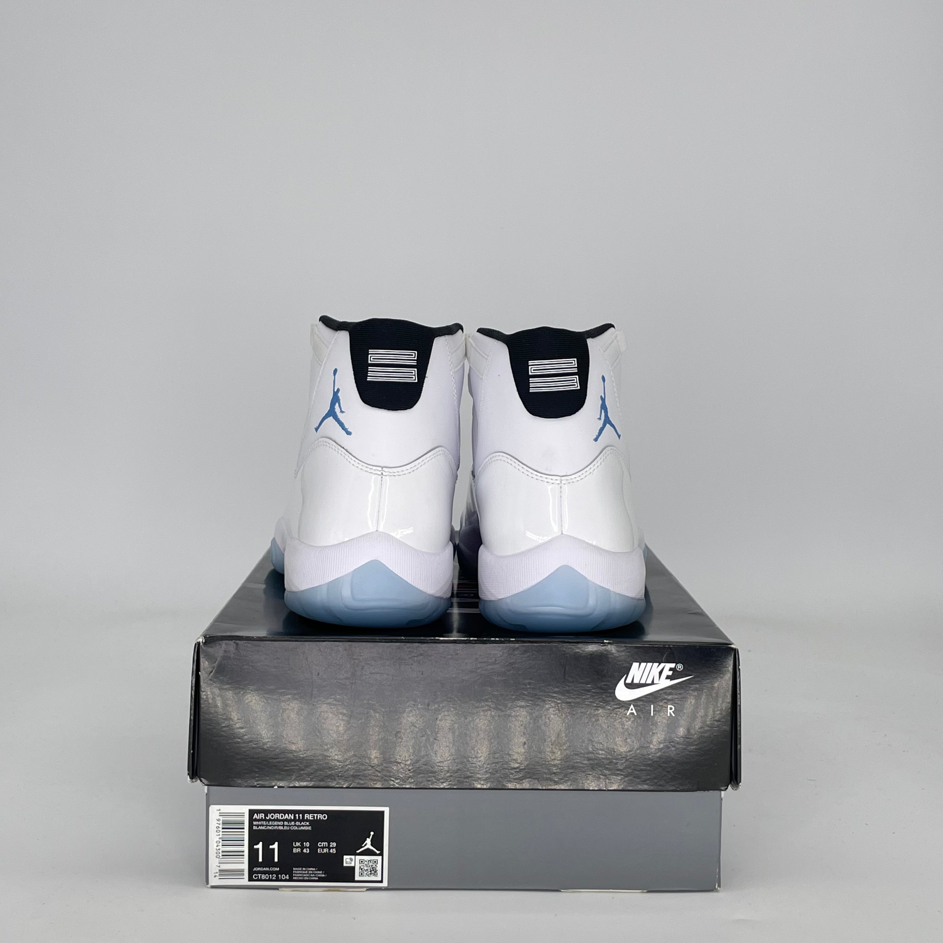 AIR JORDAN 11 LEGEND BLUE CT8012-104 SIZE 11/12.5W