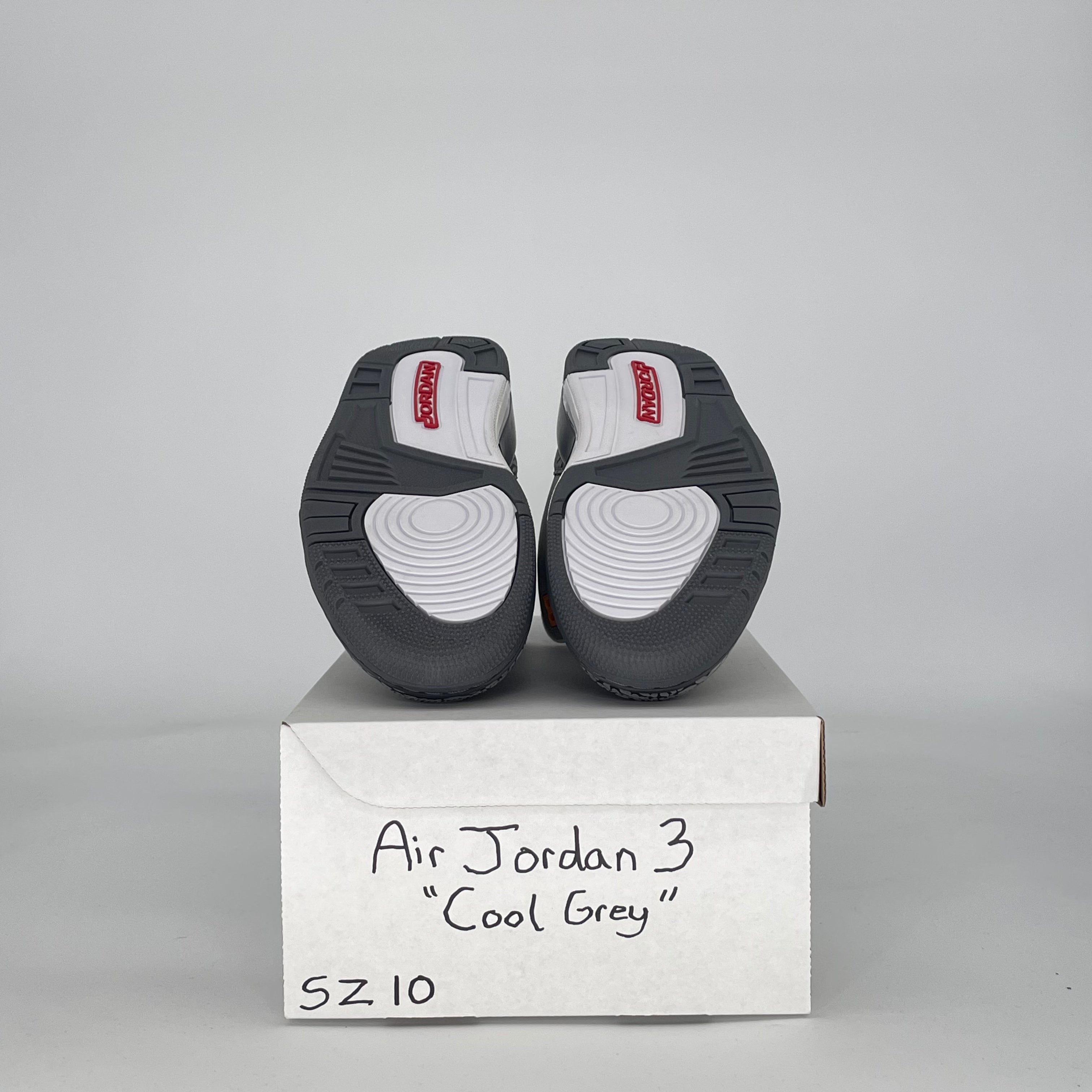 AIR JORDAN 3 COOL GREY (2021) CT8532-012 SIZE 10/11.5W