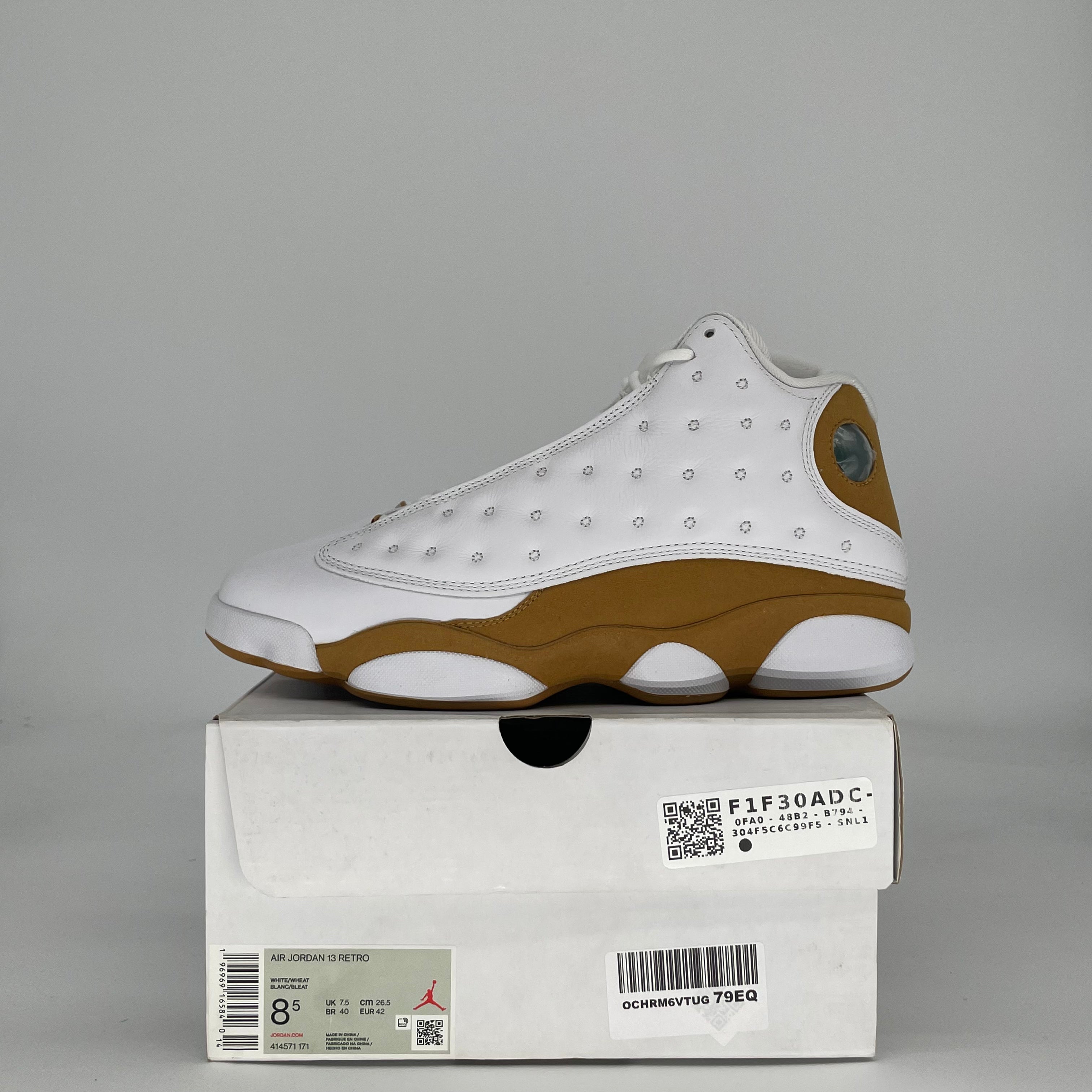 AIR JORDAN 13 WHEAT 414571-171 SIZE 8.5/10W