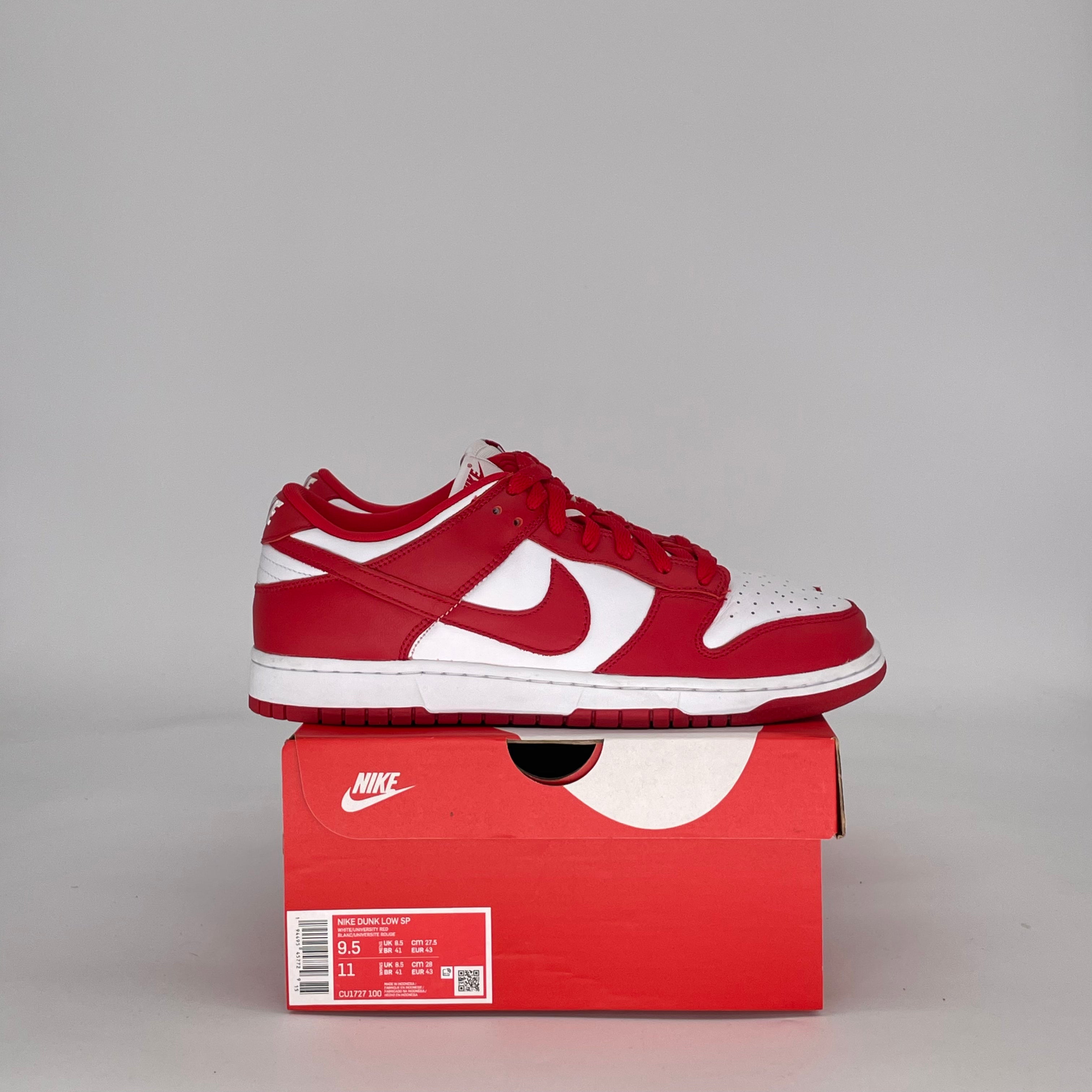 NIKE DUNK LOW ST JOHN'S CU1727-100 SIZE 9.5/11W