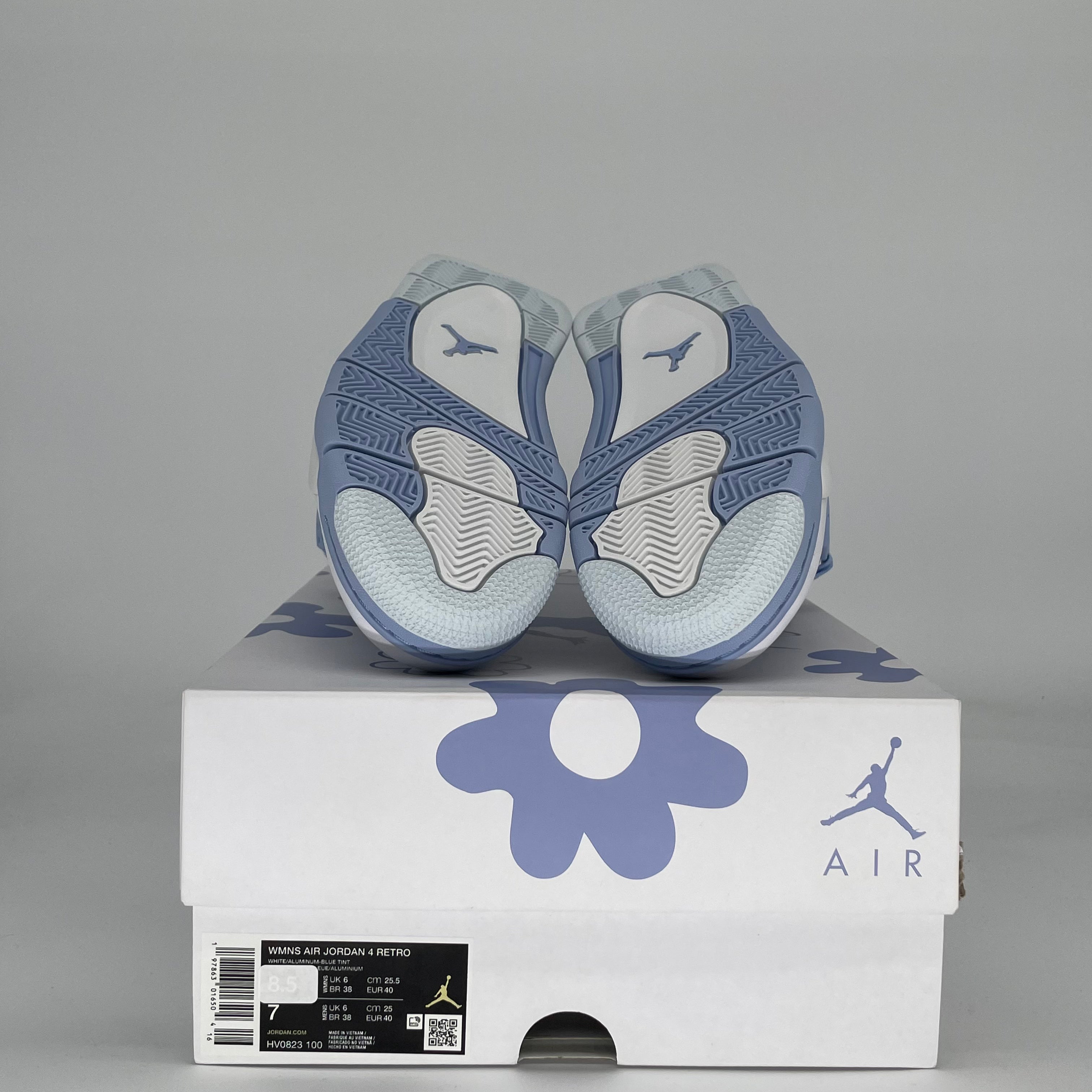 AIR JORDAN 4 FORGET ME NOT W HV0823-100 SIZE 7/8.5W