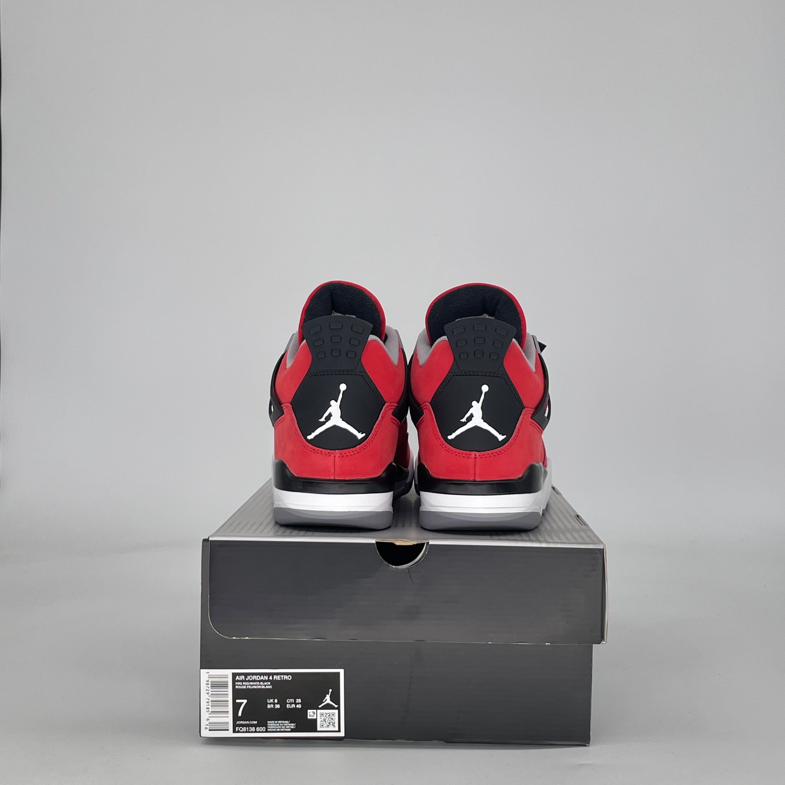 AIR JORDAN 4 TORO BRAVO FQ8138-600 SIZE 7/8.5W GS