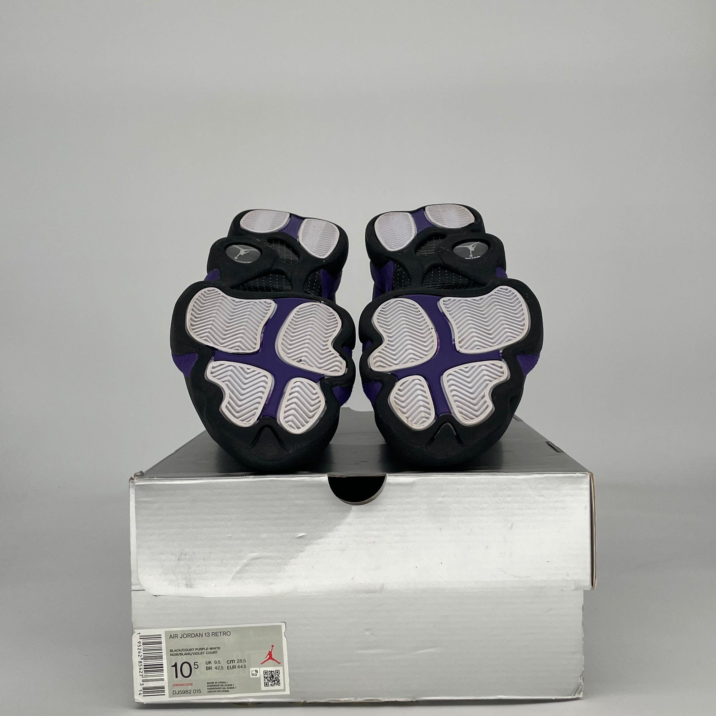 AIR JORDAN 13 COURT PURPLE DJ5982-015 SIZE 10.5/12W