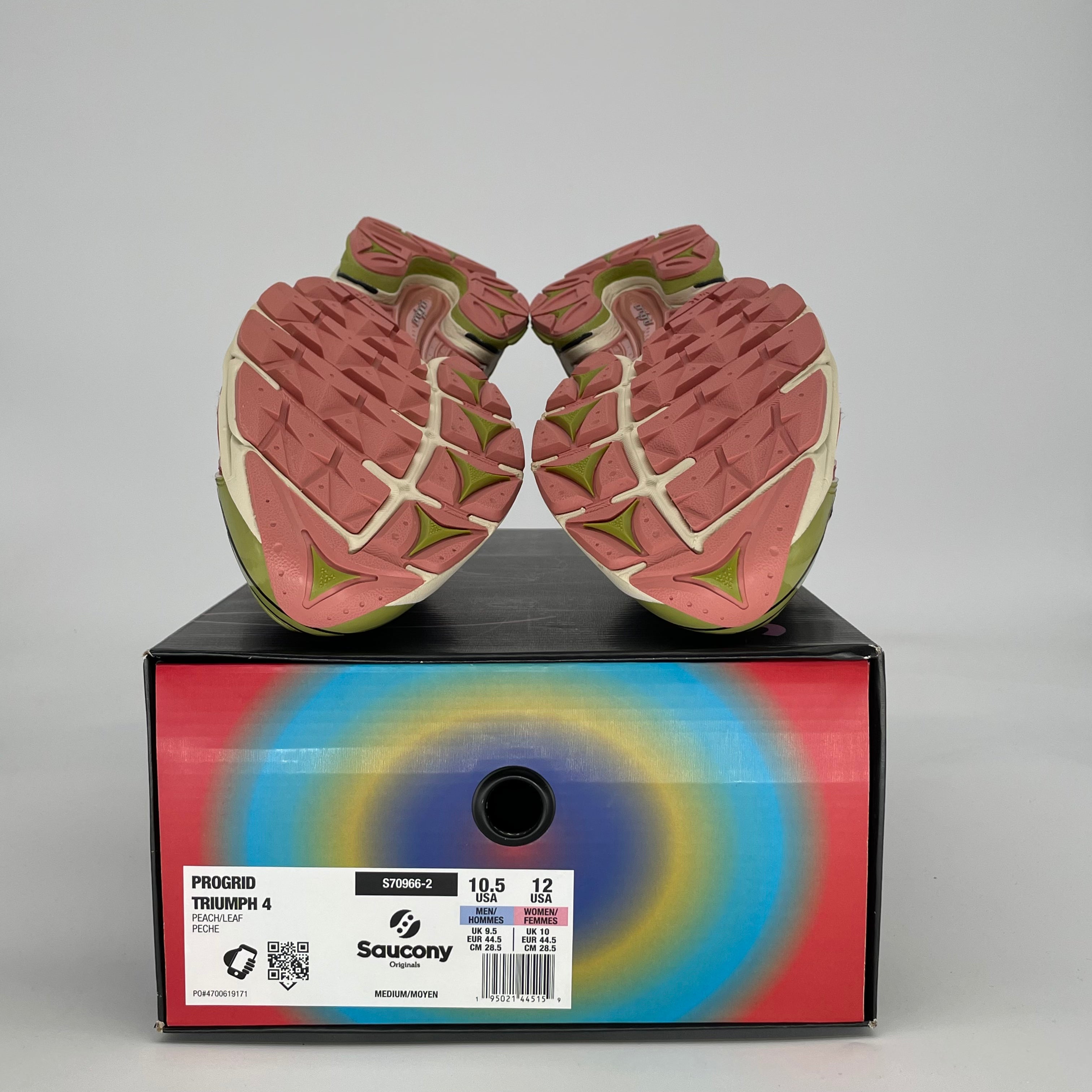 SAUCONY PROGRID TRIUMPH 4 JAE TIPS FLOWERS GROW UPTOWN VIRGINIA CREEPER S70966-2 SIZE 10.5/12W