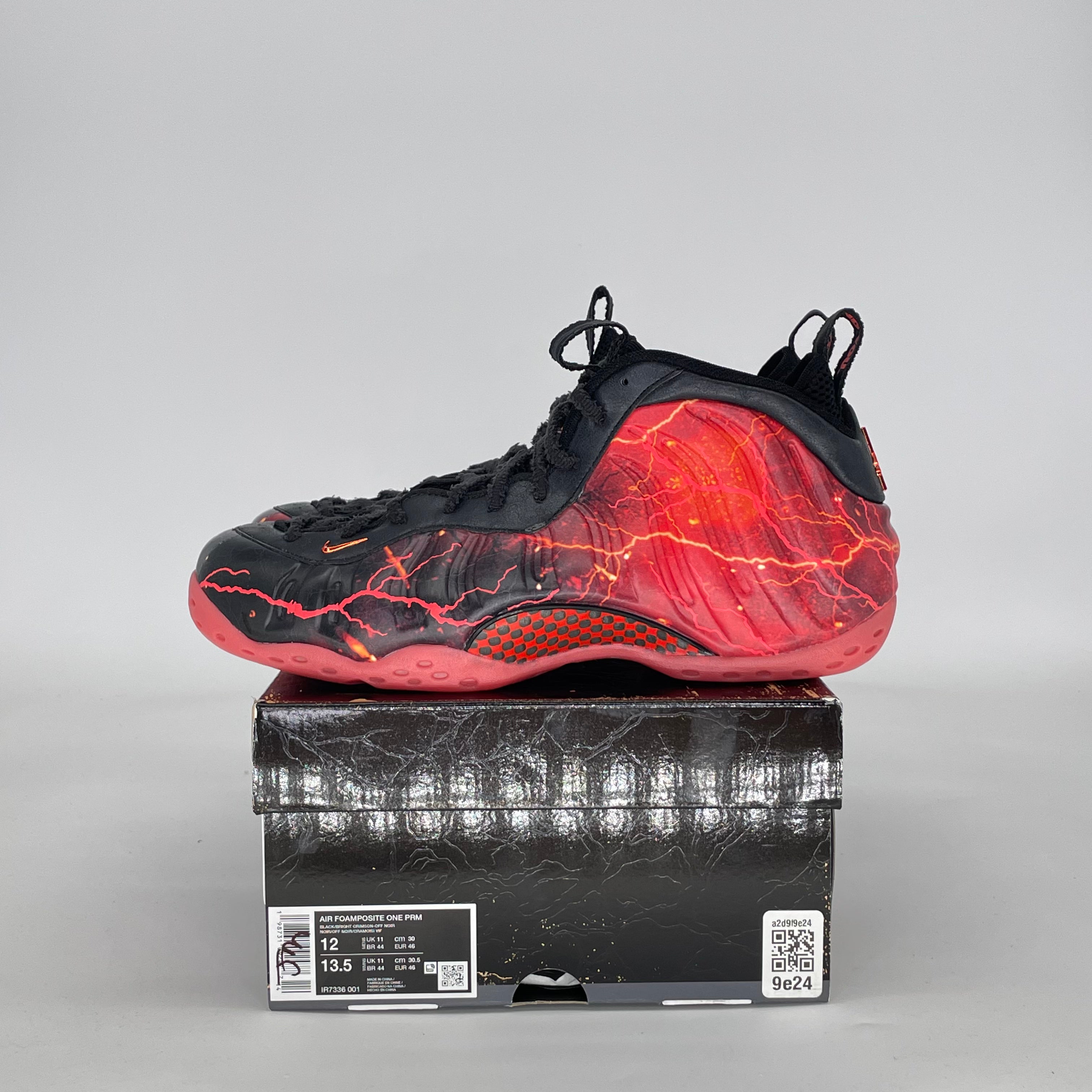 NIKE AIR FOAMPOSITE ONE STRANGER THINGS IR7336-001 SIZE 12/13.5W