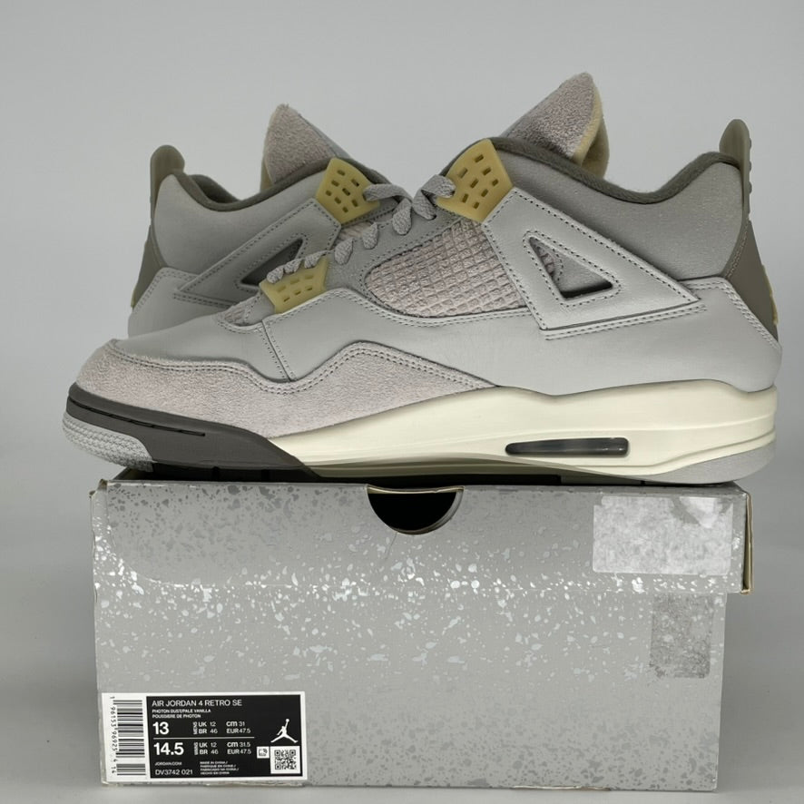 AIR JORDAN 4 CRAFT PHOTON DUST DV3742-021 SIZE 13/14.5W