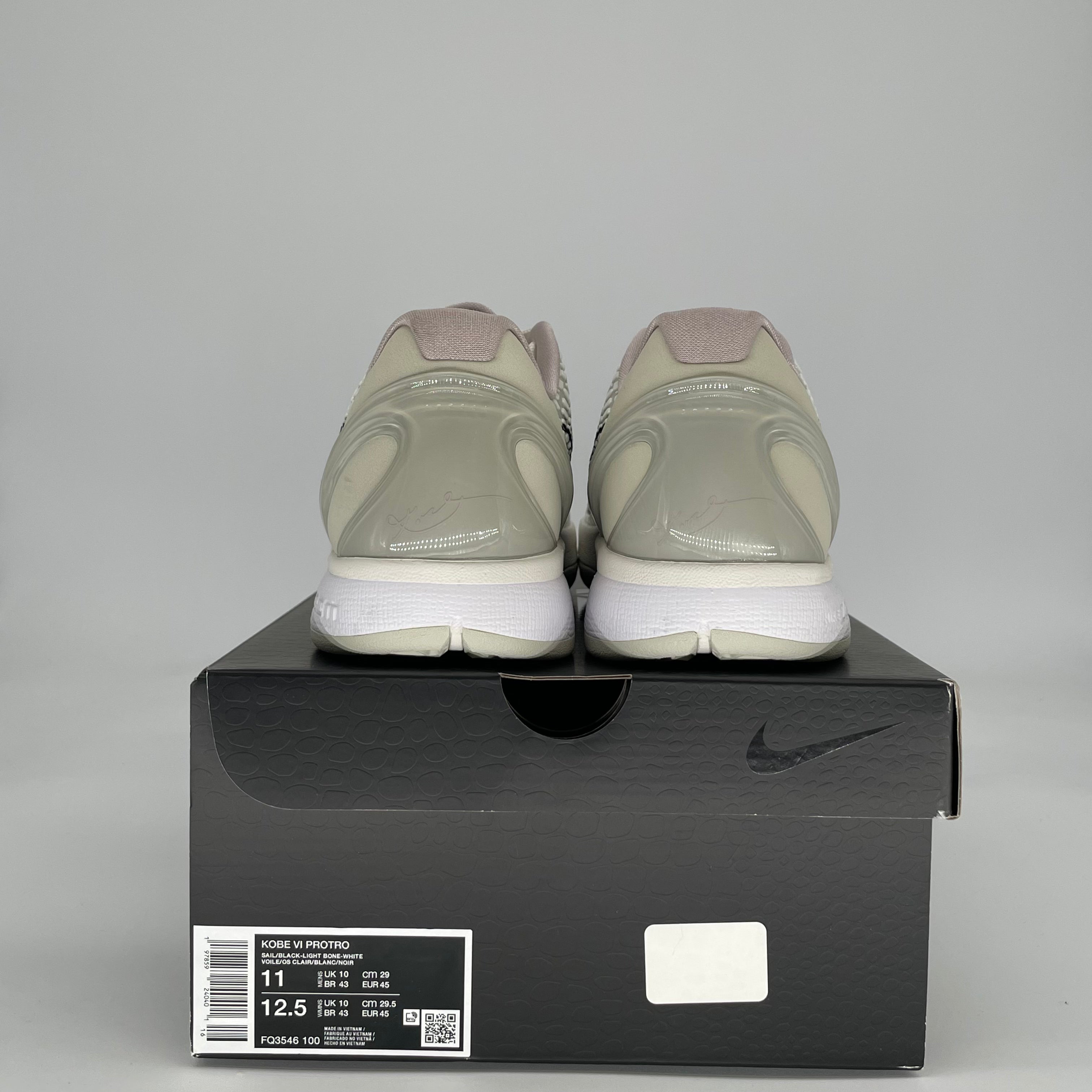 NIKE KOBE 6 PROTRO SAIL ALL-STAR FQ3546-100 SIZE 11/12.5W