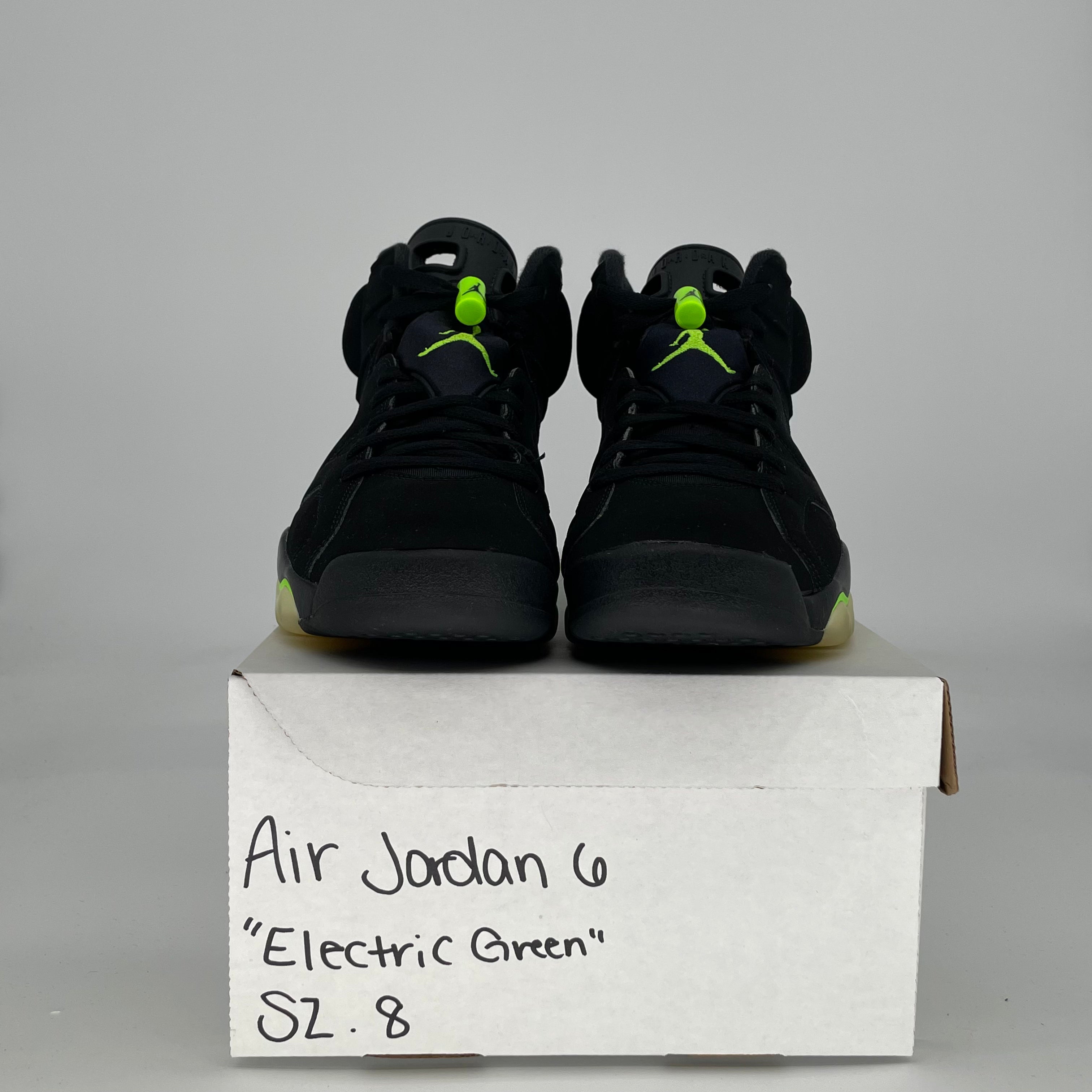 AIR JORDAN 6 ELECTRIC GREEN CT8529-003 SIZE 8/9.5W