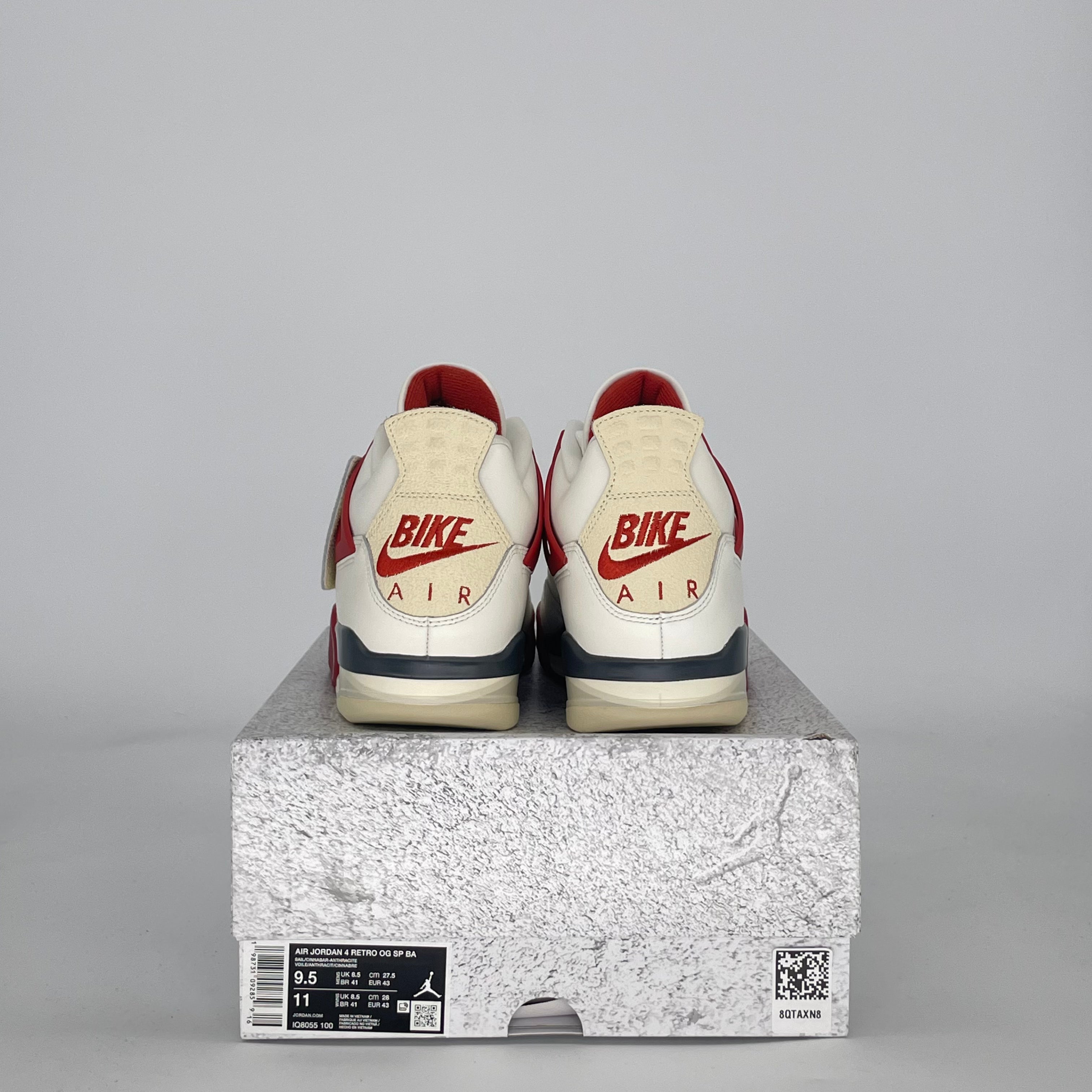 AIR JORDAN 4 NIGEL SYLVESTER BRICK AFTER BRICK IQ8055-100 SIZE 9.5/11W