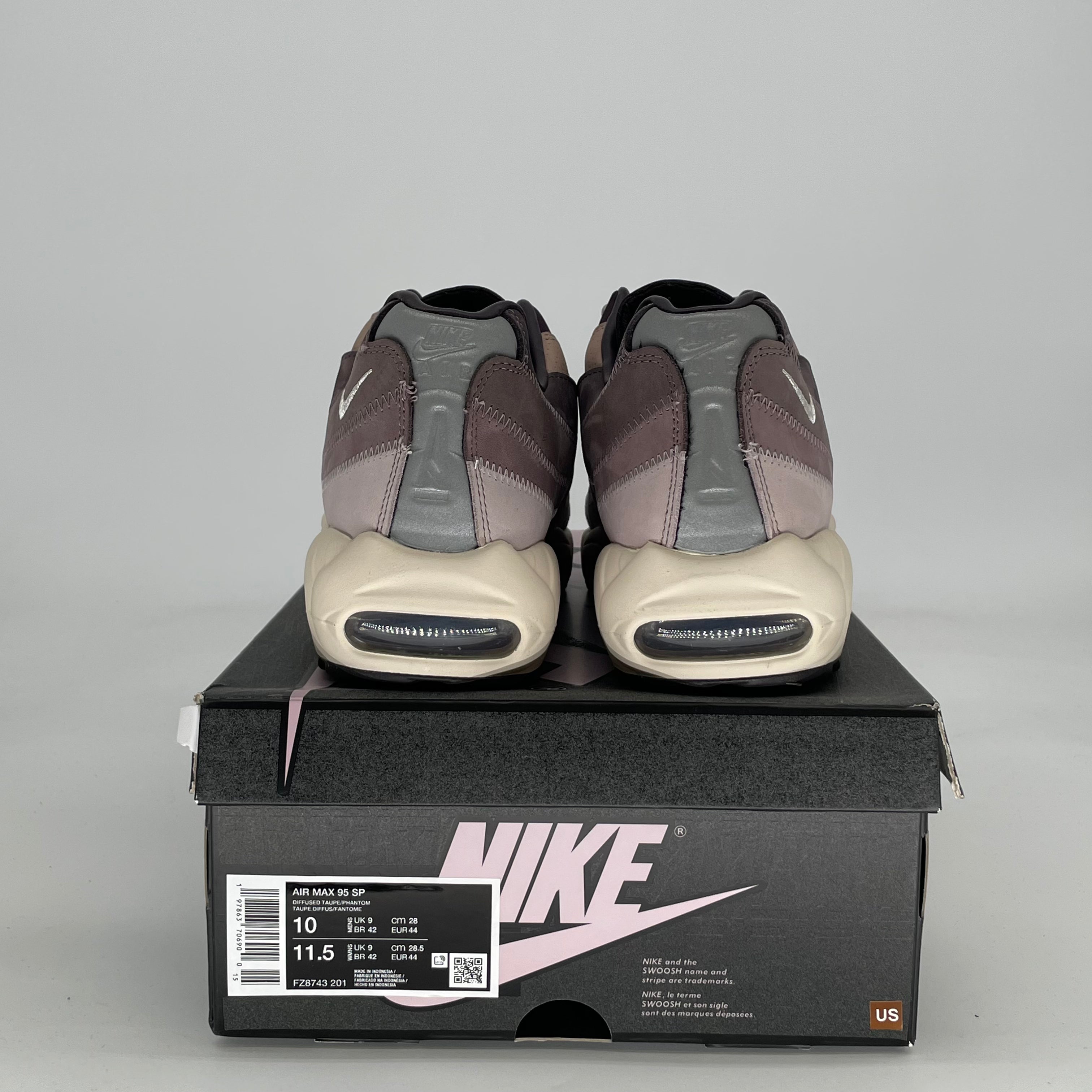 NIKE AIR MAX 95 A MA MANIERE DIFFUSED TAUPE FZ8743-201 SIZE 10/11.5W