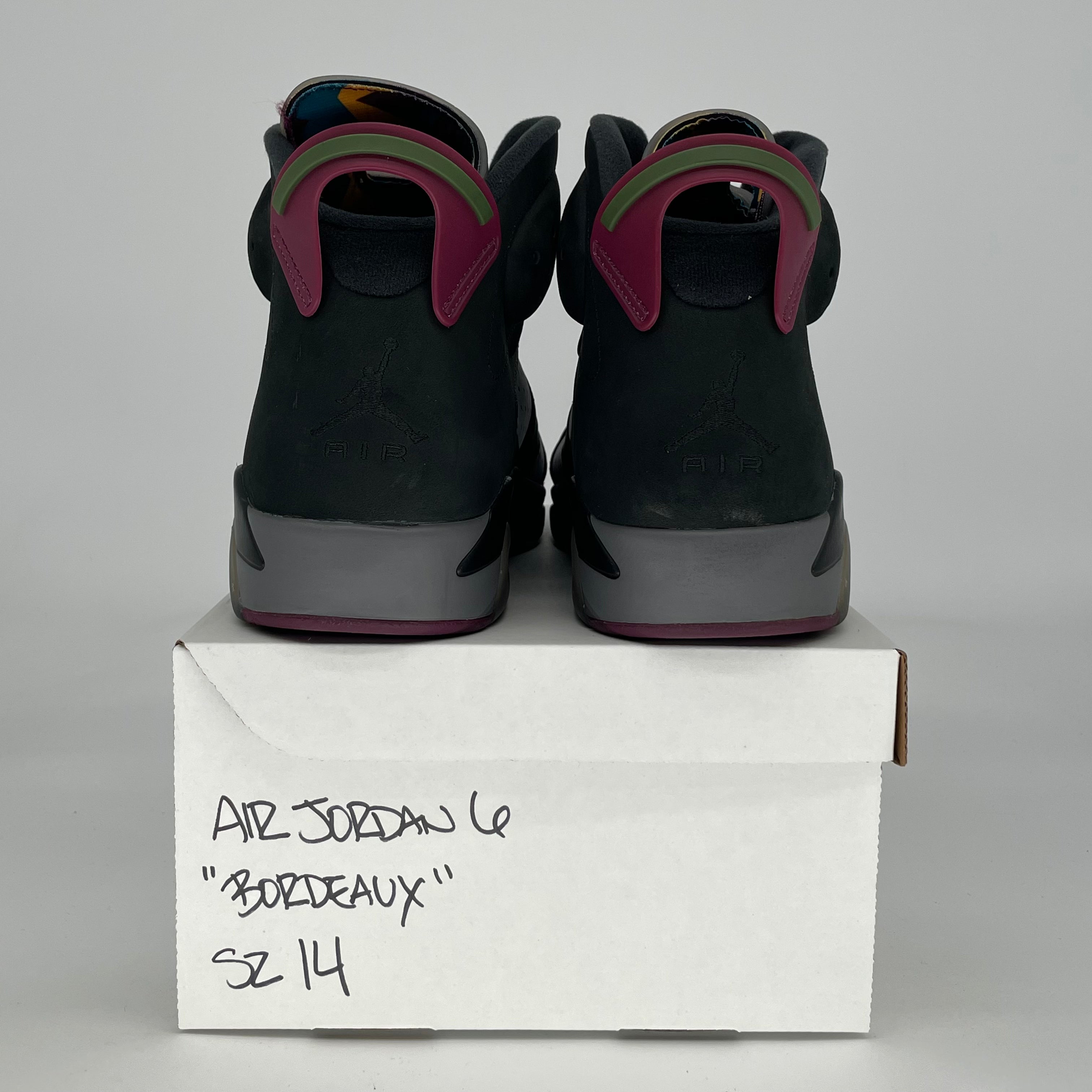 AIR JORDAN 6 BORDEAUX CT8529-063 SIZE 14/15.5W