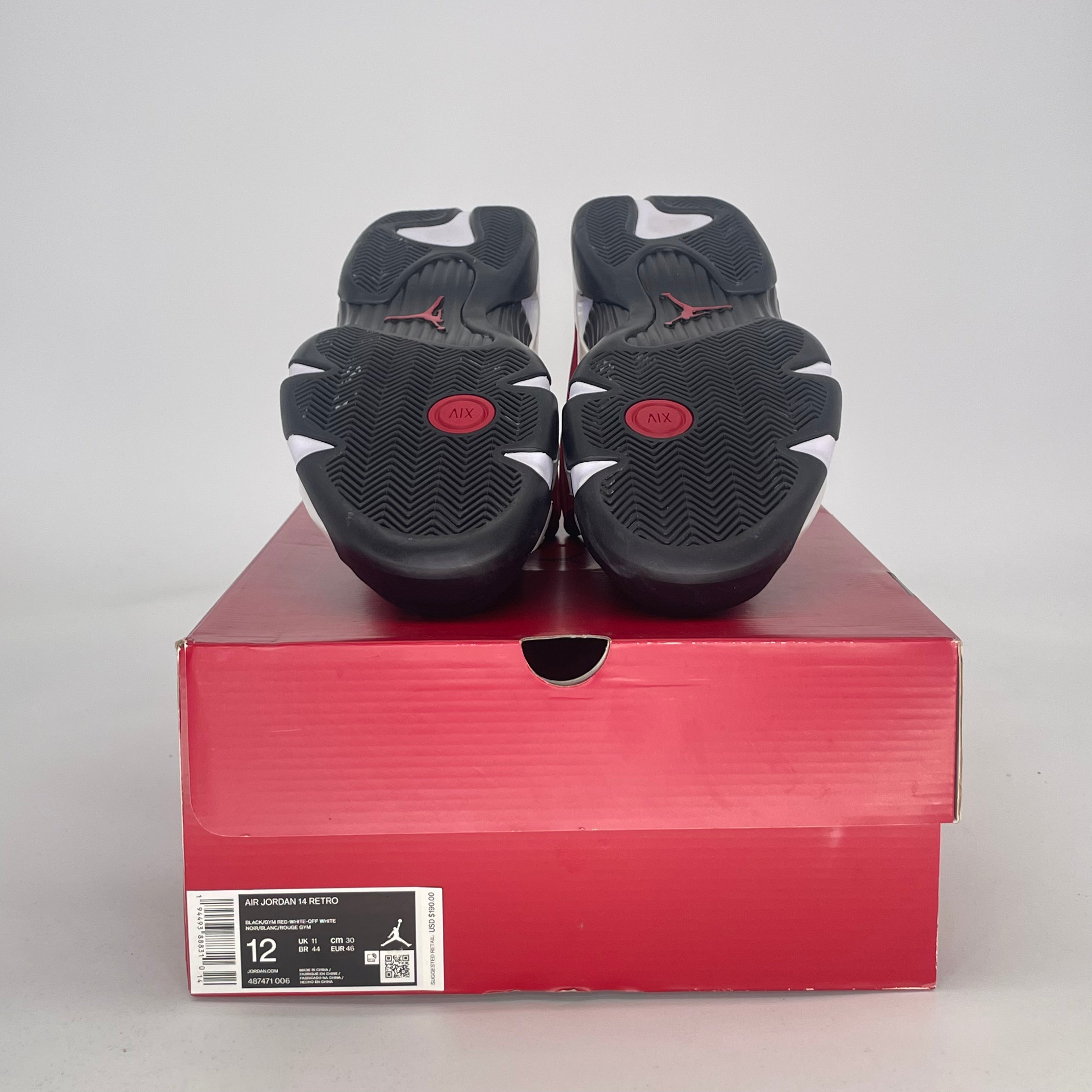AIR JORDAN 14 GYM RED TORO 487471-006 SIZE 12/13.5W