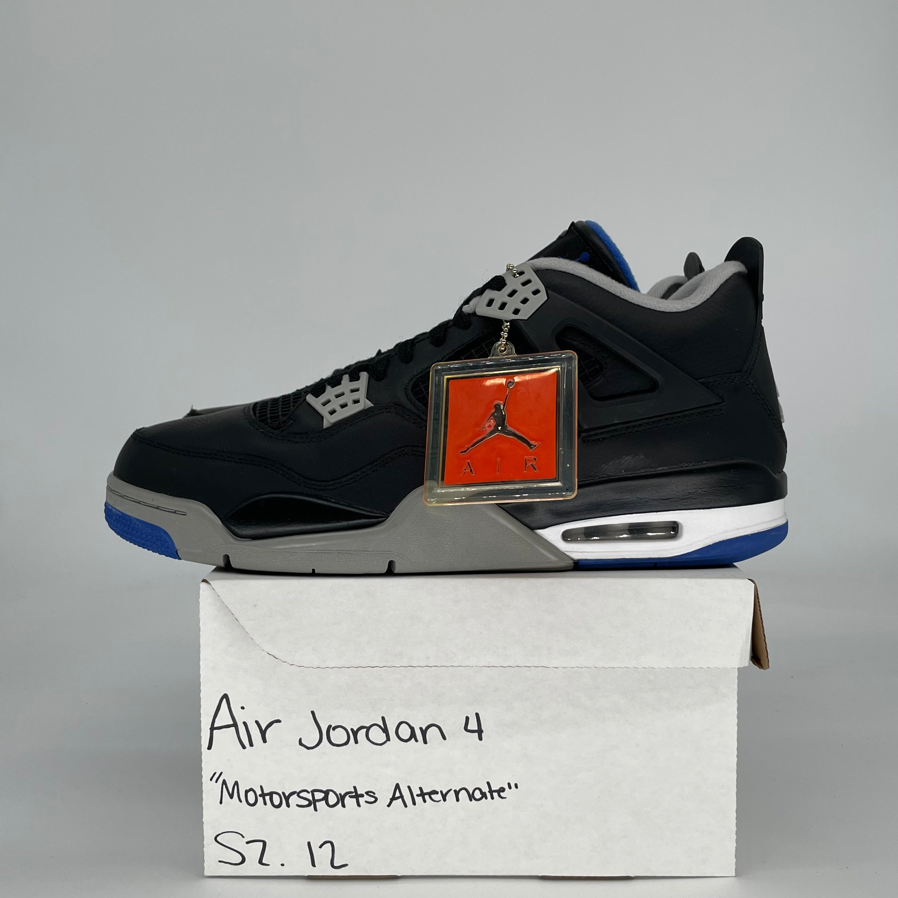 AIR JORDAN 4 MOTORSPORTS ALTERNATE 308497-006 SIZE 12/13.5W