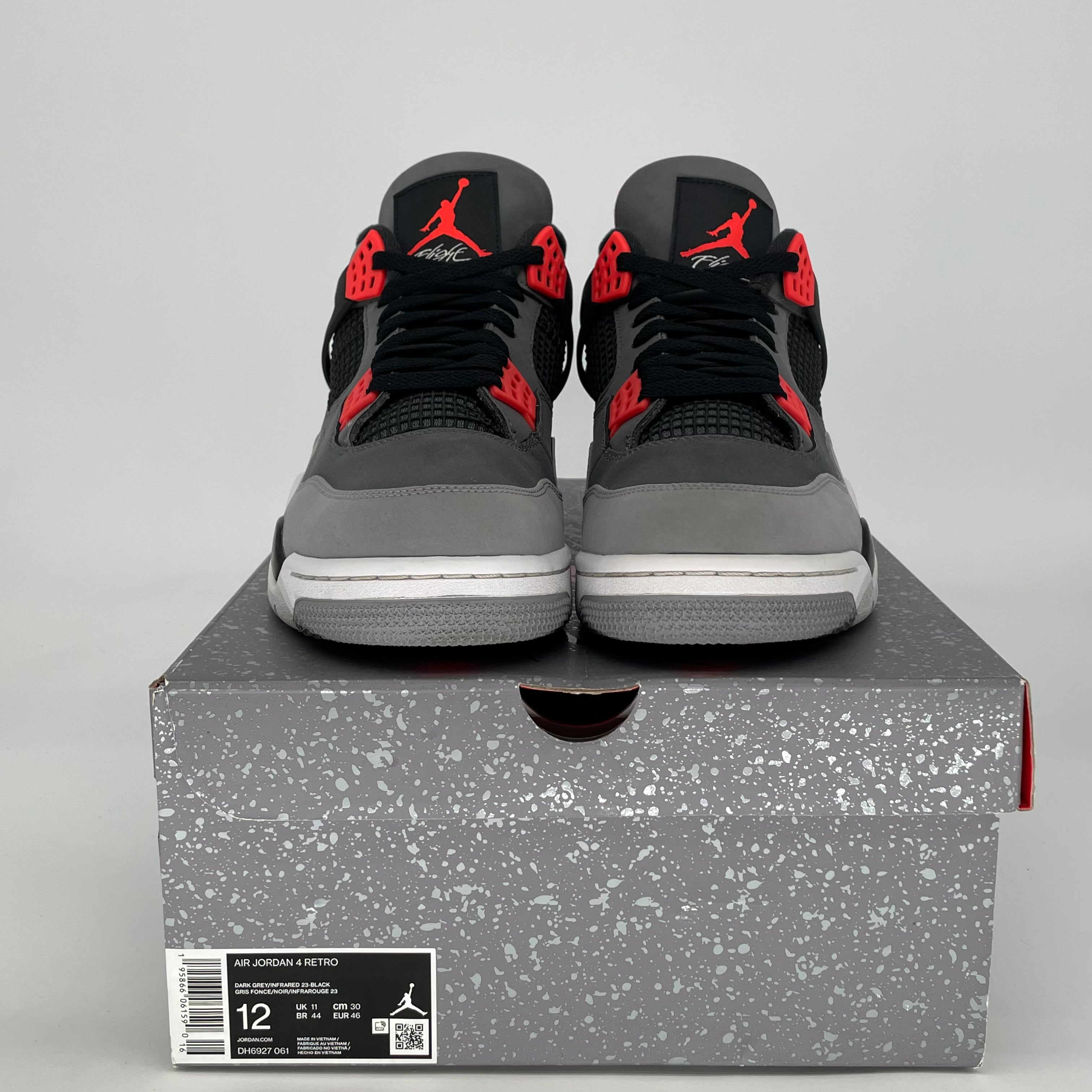 AIR JORDAN 4 INFRARED DH6927-061 SIZE 12/13.5W