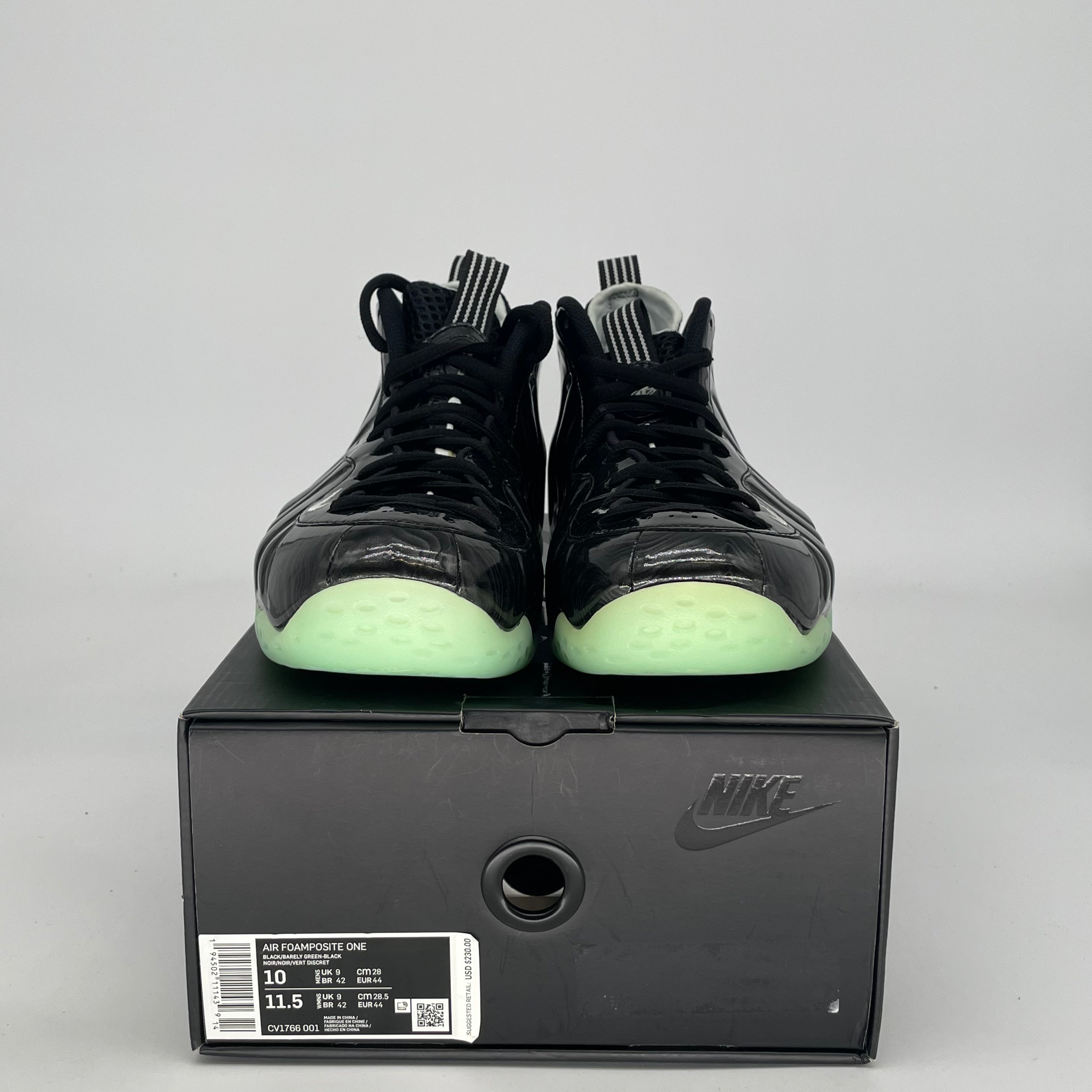 NIKE AIR FOAMPOSITE ONE ALL STAR CV1766-001 SIZE 10/11.5W