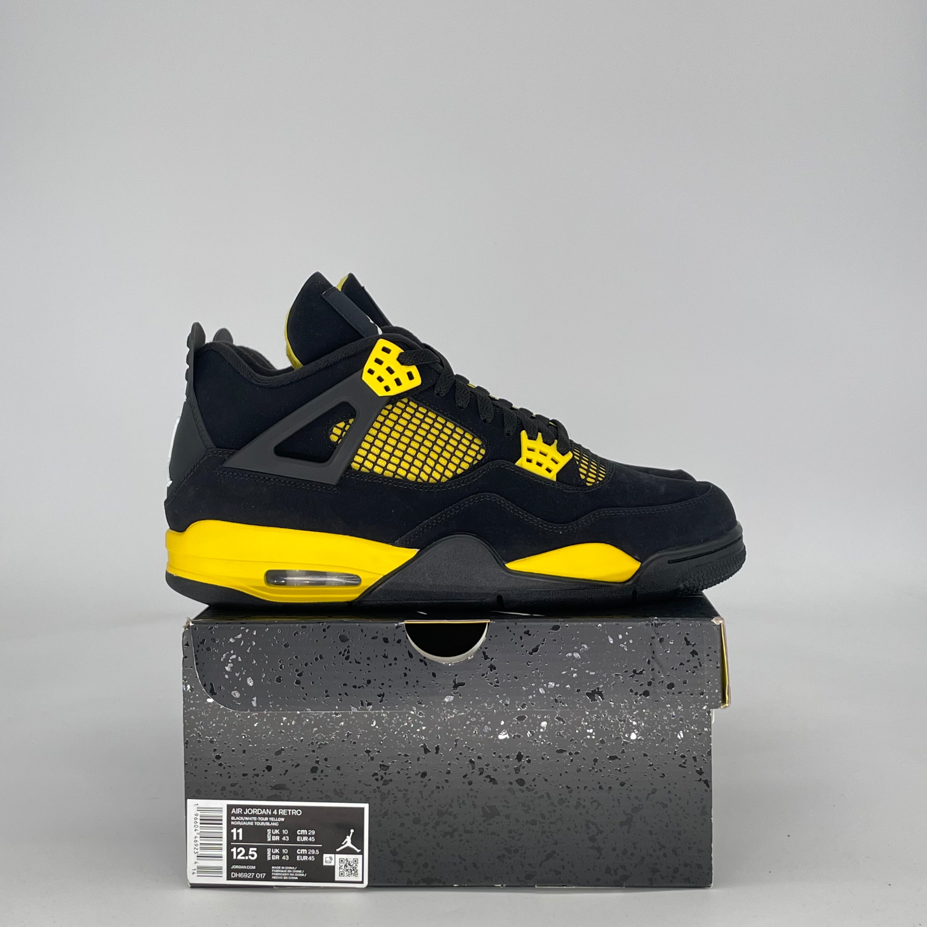 AIR JORDAN 4 THUNDER (2023) DH6927-017 SIZE 11/12.5W