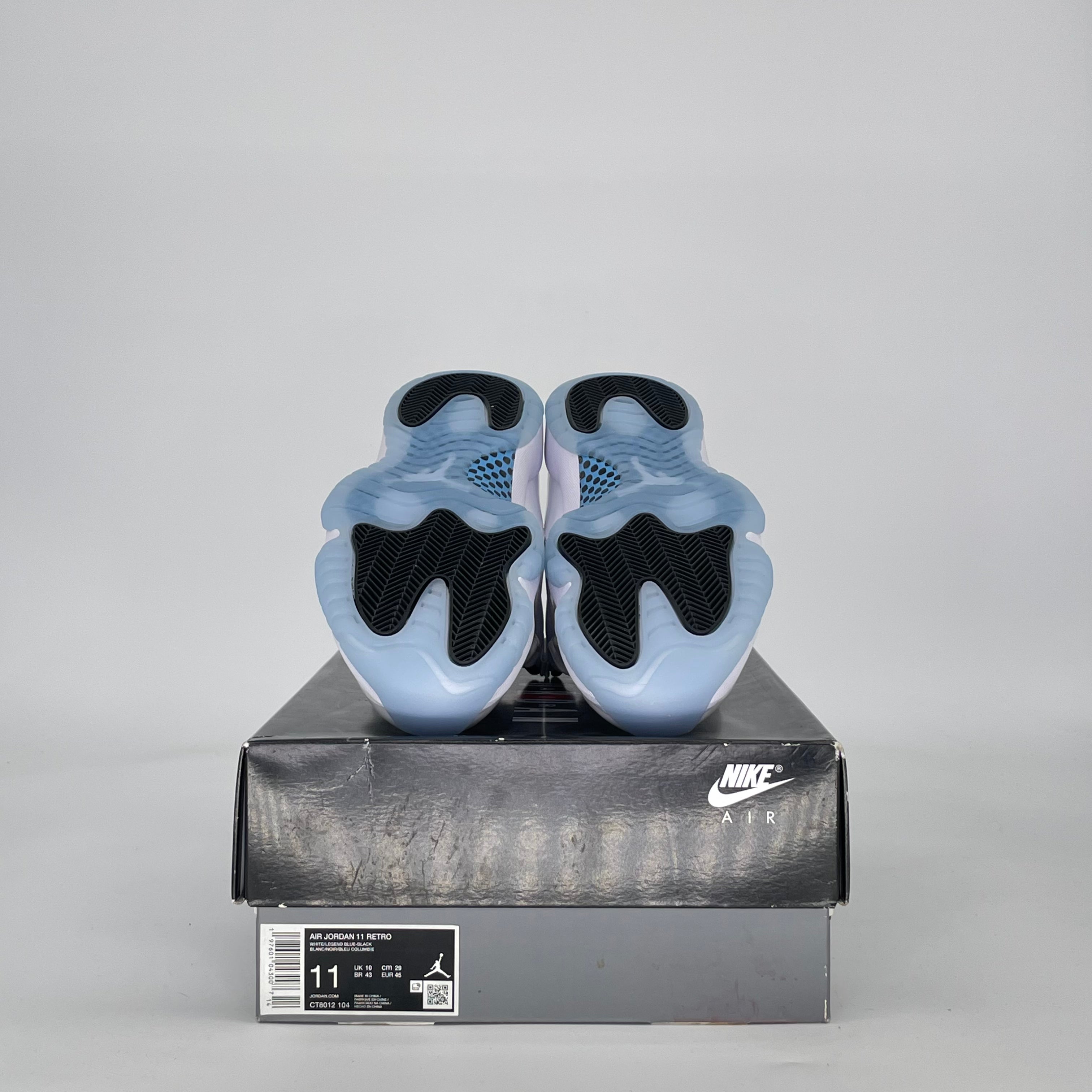 AIR JORDAN 11 LEGEND BLUE CT8012-104 SIZE 11/12.5W
