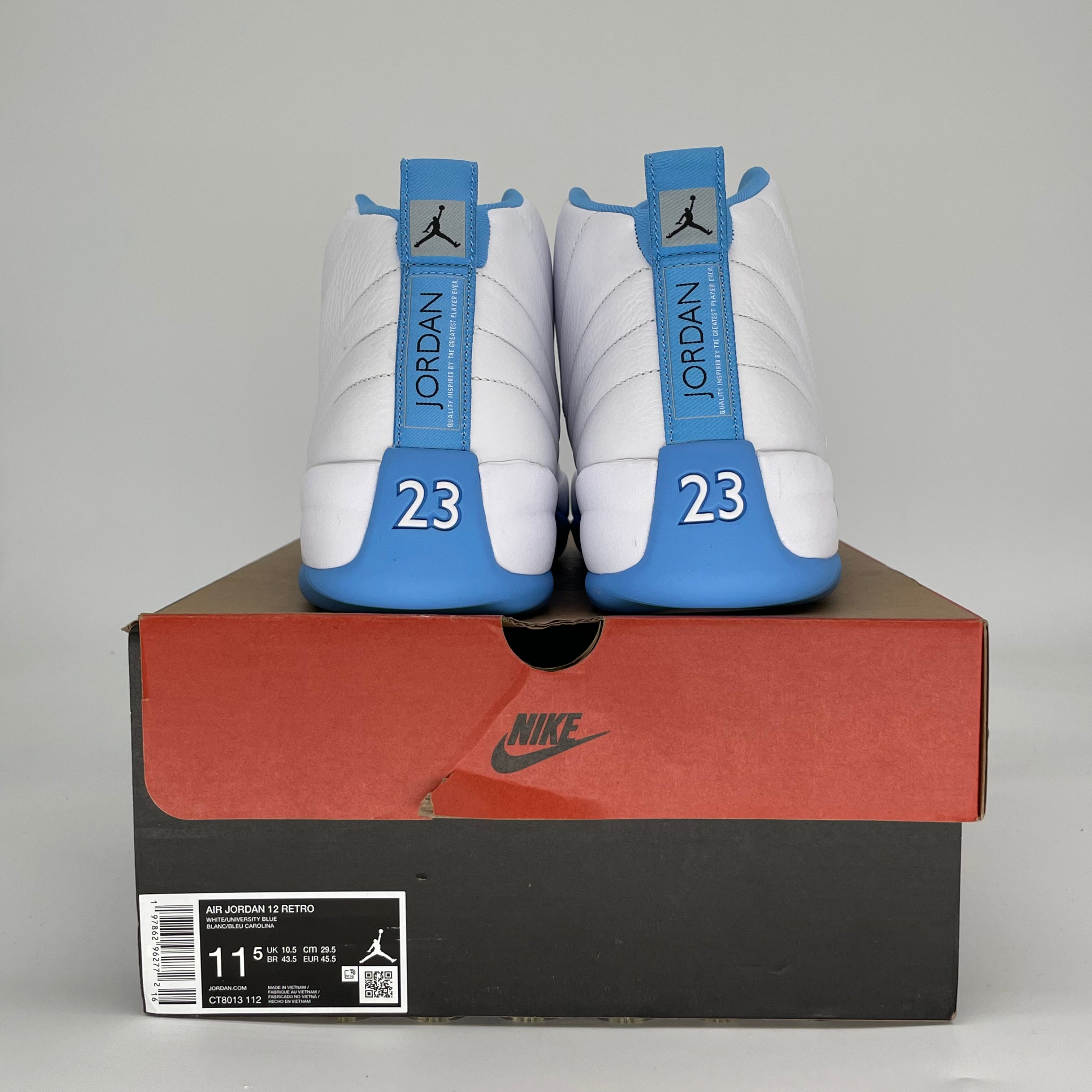 AIR JORDAN 12 MELO CT8013-112 SIZE 11.5/13W