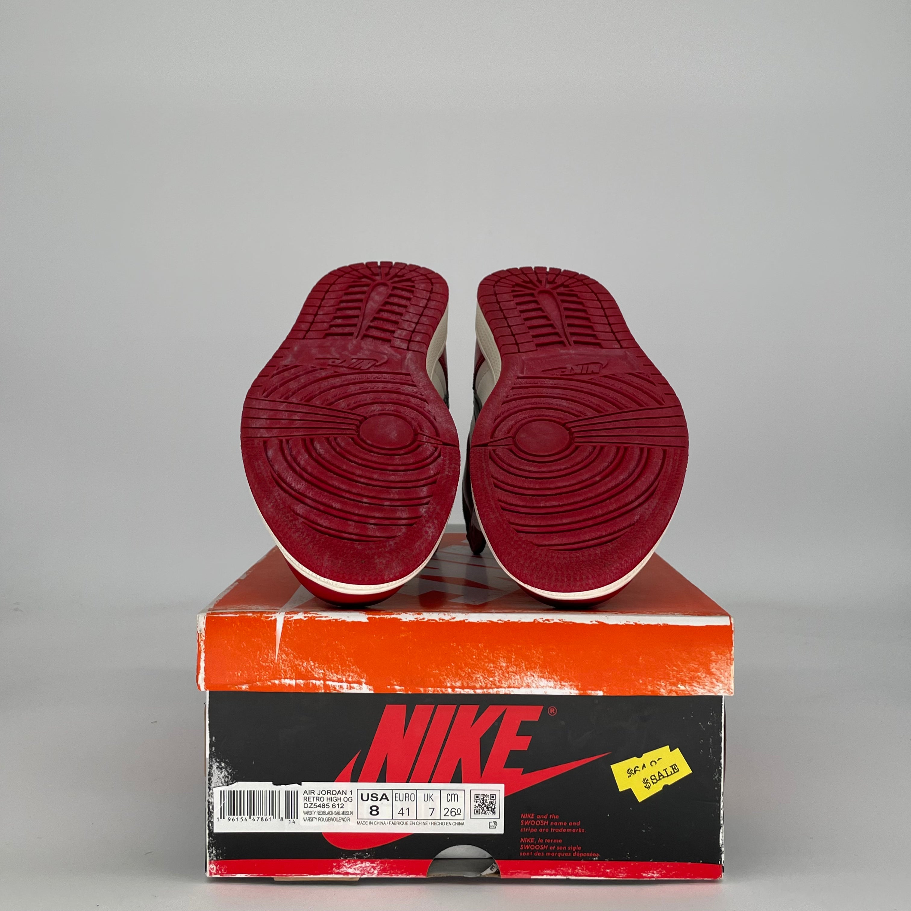 AIR JORDAN 1 CHICAGO LOST AND FOUND DZ5485-612 SIZE 8/9.5W
