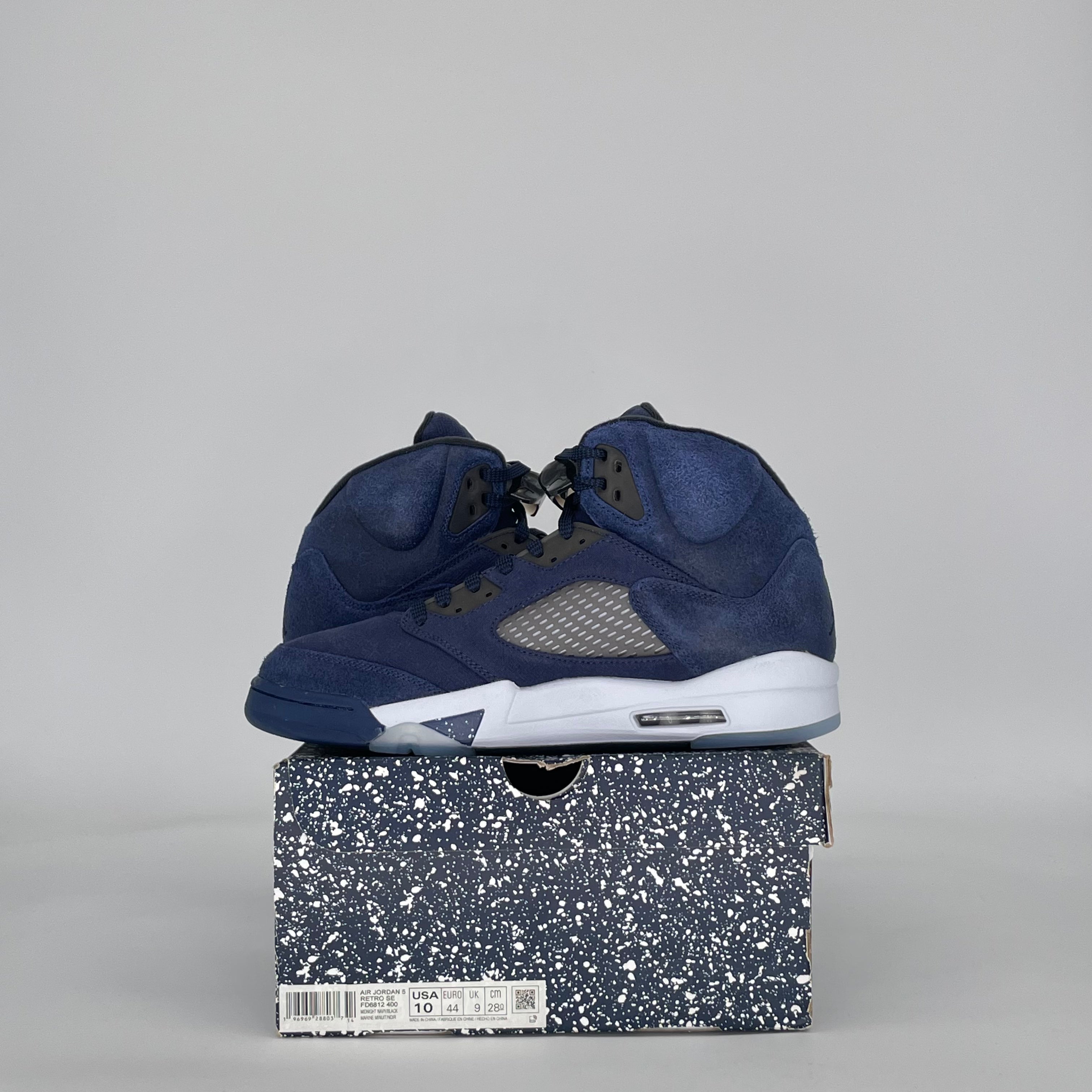 AIR JORDAN 5 MIDNIGHT NAVY FD6812-400 SIZE 10/11.5W