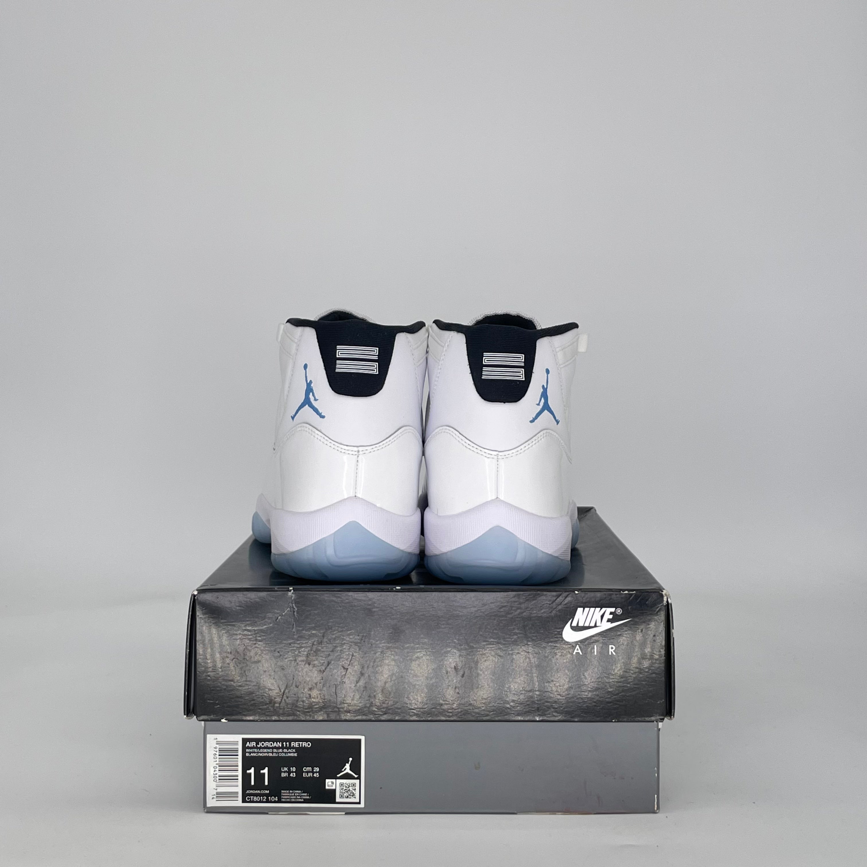 AIR JORDAN 11 LEGEND BLUE CT8012-104 SIZE 11/12.5W