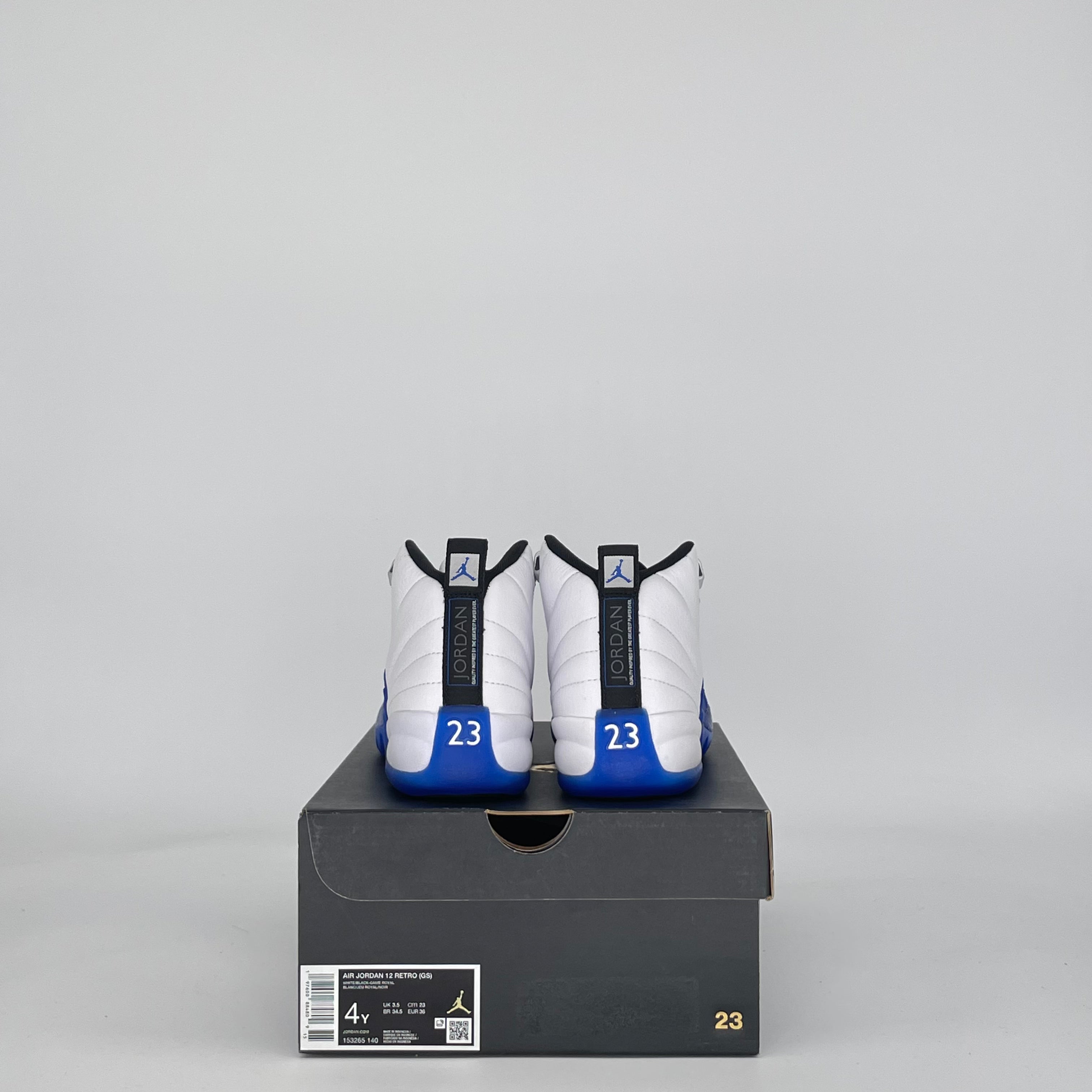 AIR JORDAN 12 BLUEBERRY 153265-140 SIZE 4/5.5W GS