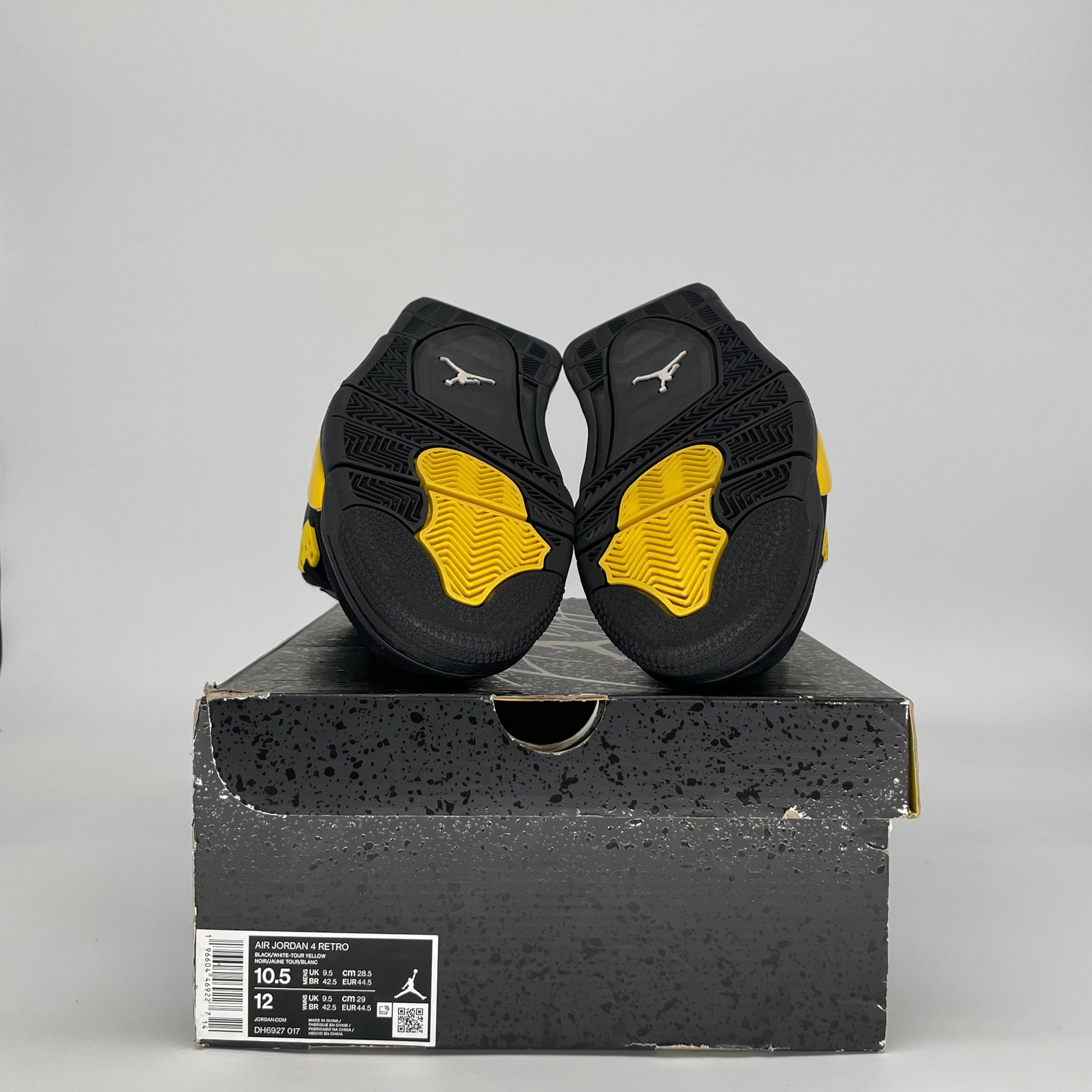 AIR JORDAN 4 THUNDER DH6927-017 SIZE 10.5/12W