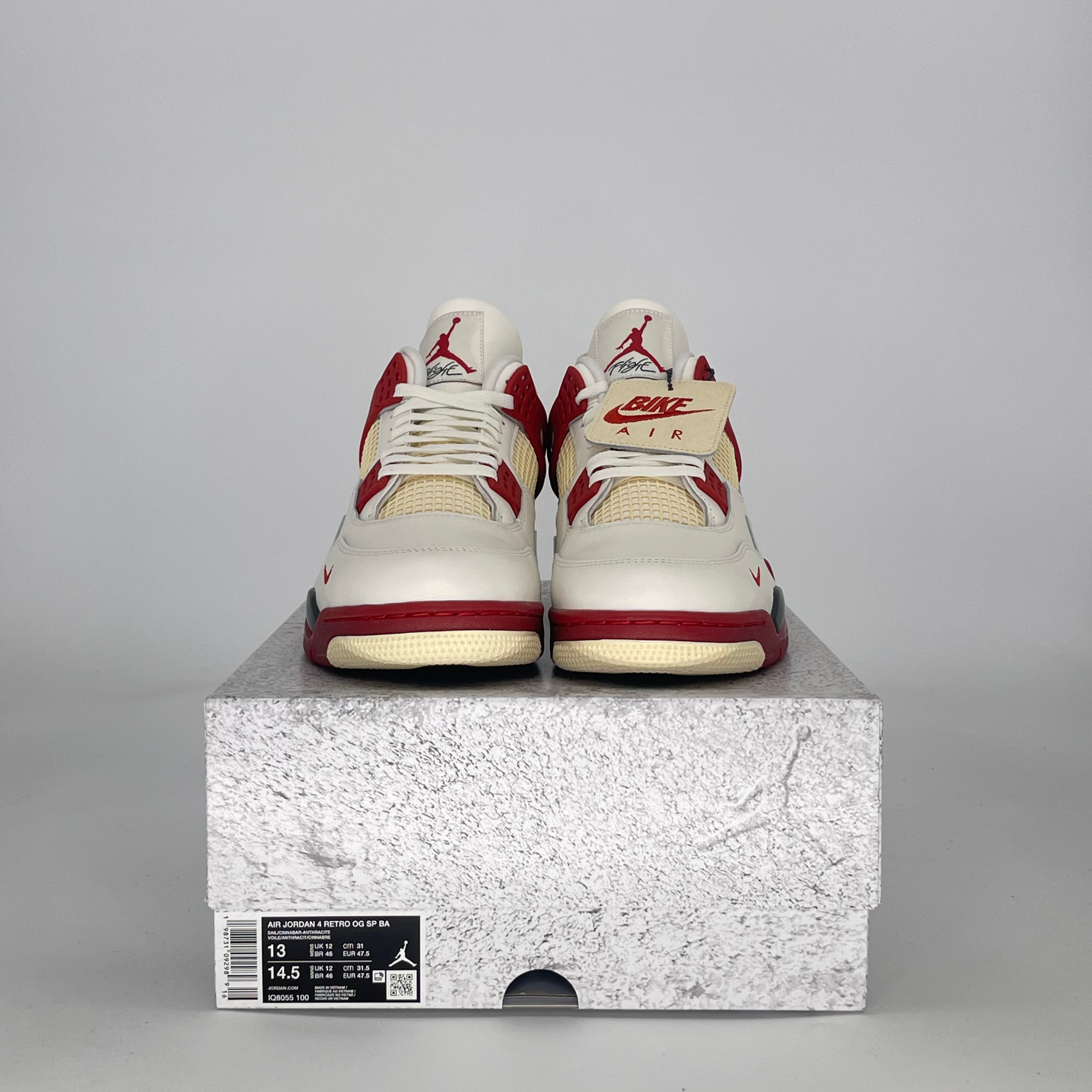 AIR JORDAN 4 NIGEL SYLVESTER BRICK AFTER BRICK IQ8055-100 SIZE 13/14.5W