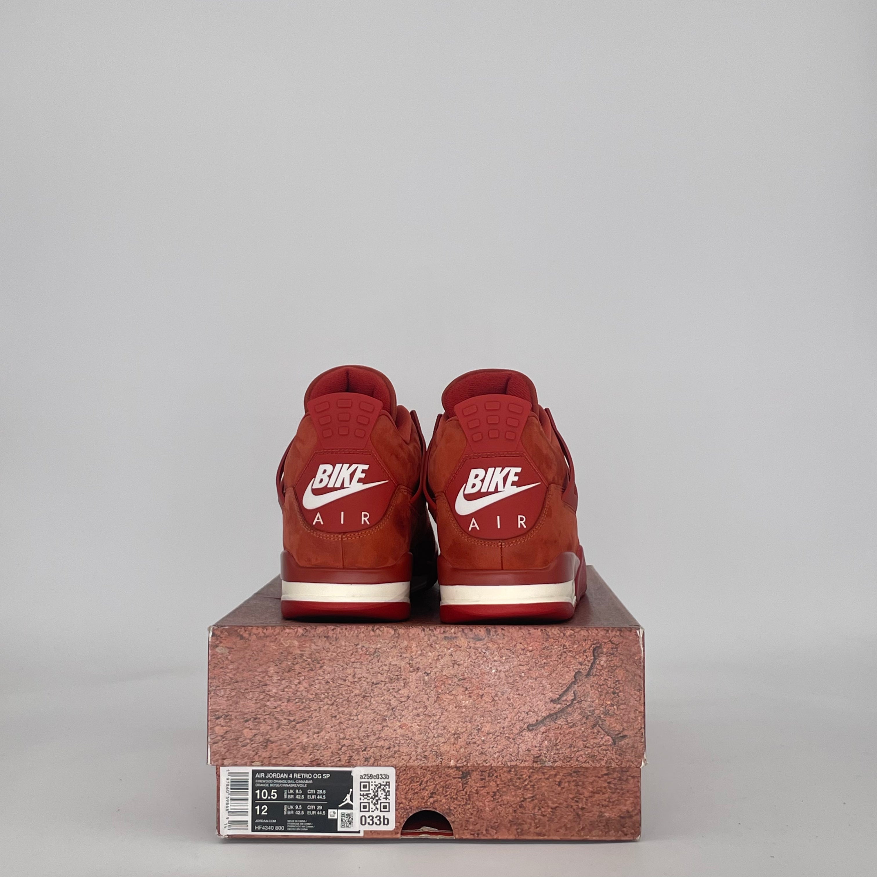 AIR JORDAN 4 NIGEL SYLVESTER BRICK BY BRICK HF4340-800 SIZE 10.5/12W