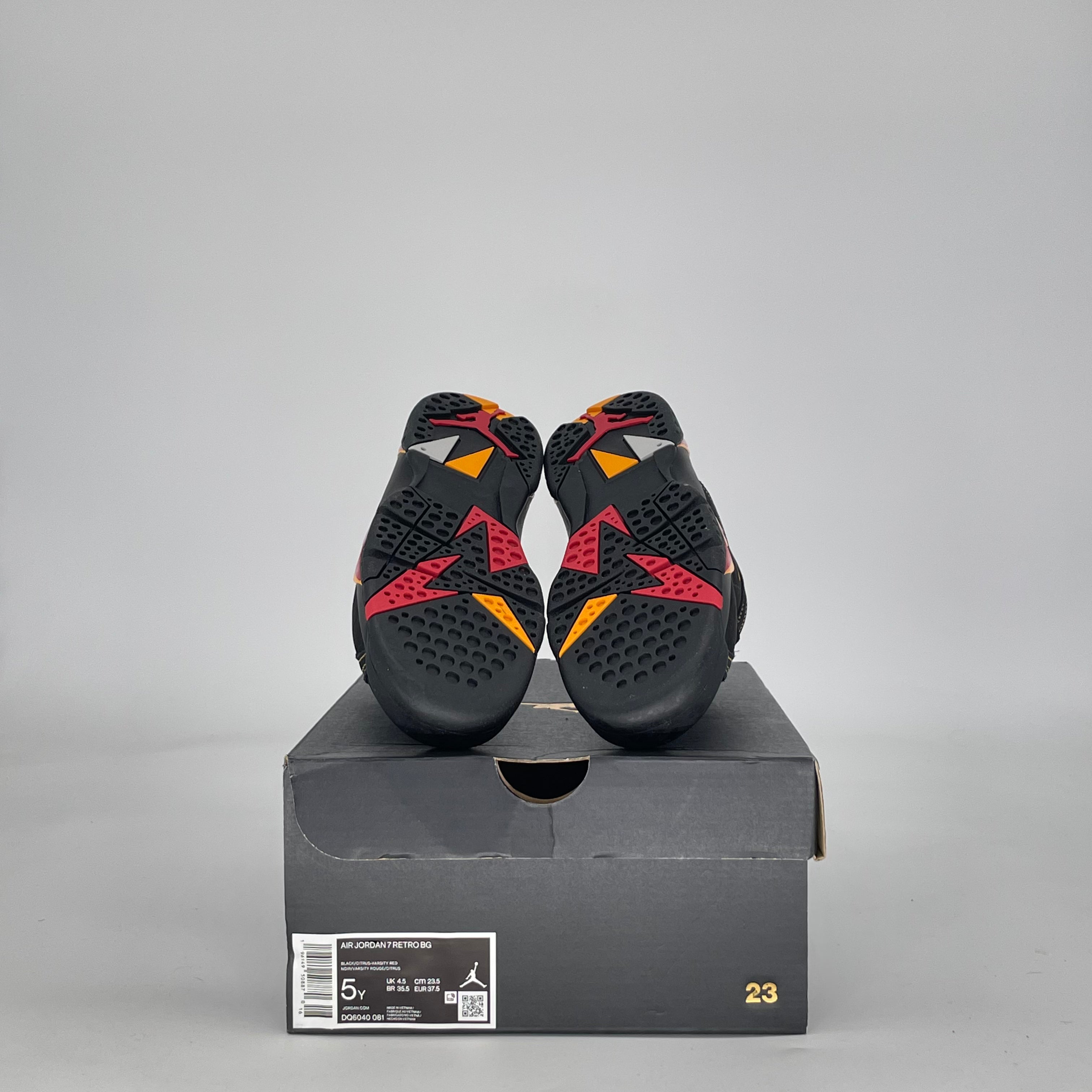 AIR JORDAN 7 CITRUS (2022) DQ6040-081 SIZE 5/6.5W GS
