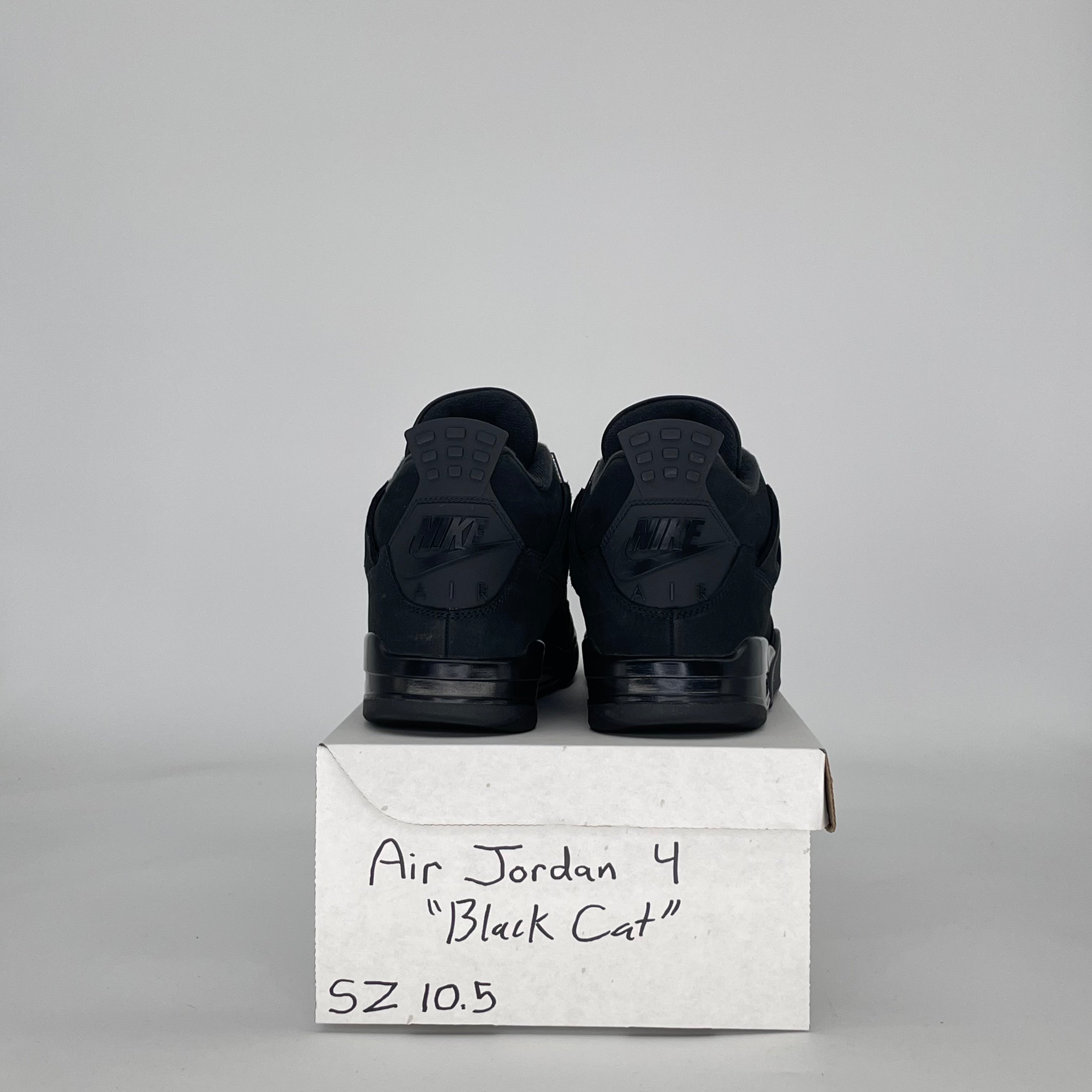 AIR JORDAN 4 BLACK CAT FV5029-010 SIZE 10.5/12W