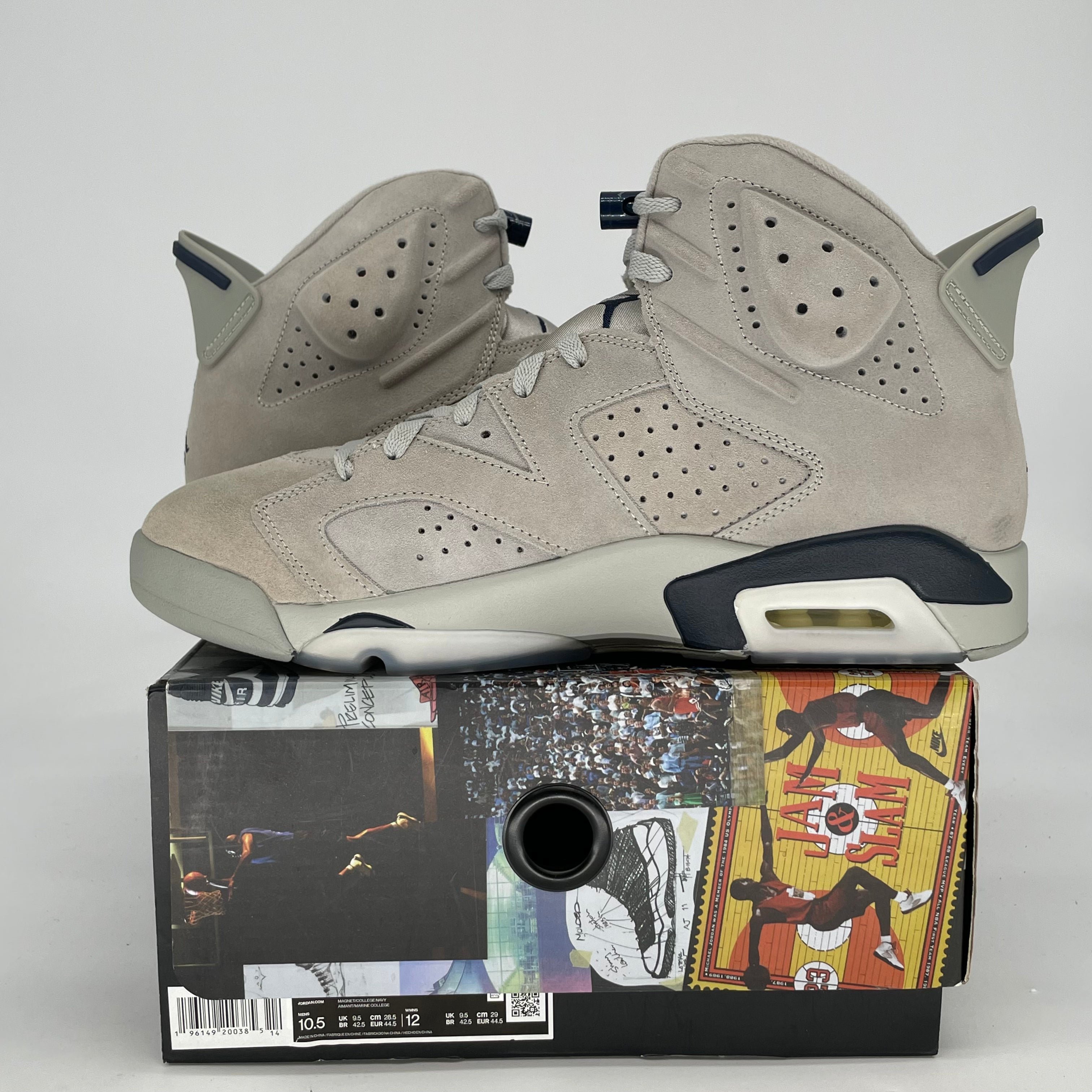 AIR JORDAN 6 GEORGETOWN CT8529-012 SIZE 10.5/12W