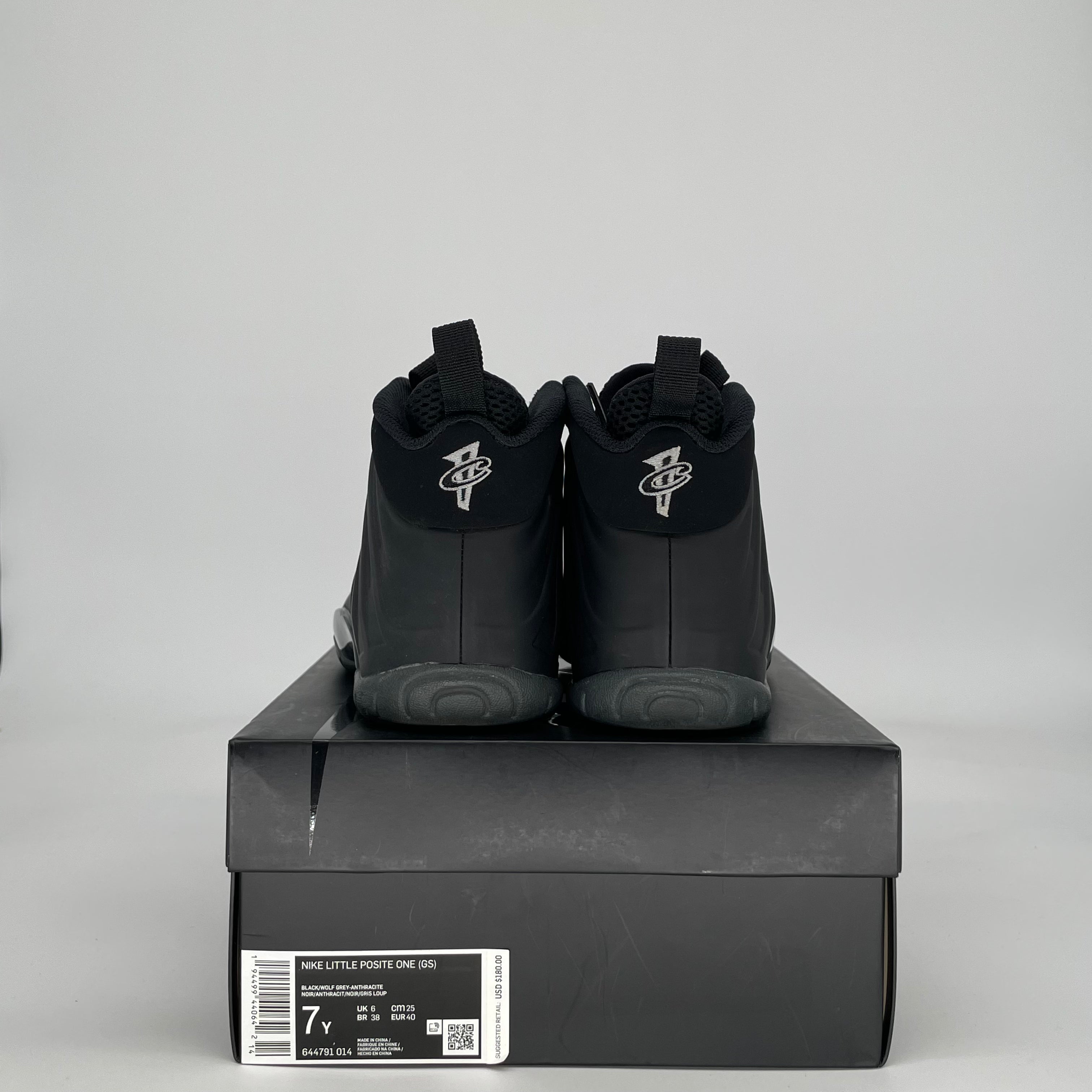 NIKE AIR FOAMPOSITE ONE ANTHRACITE 644791-014 SIZE 7/8.5W