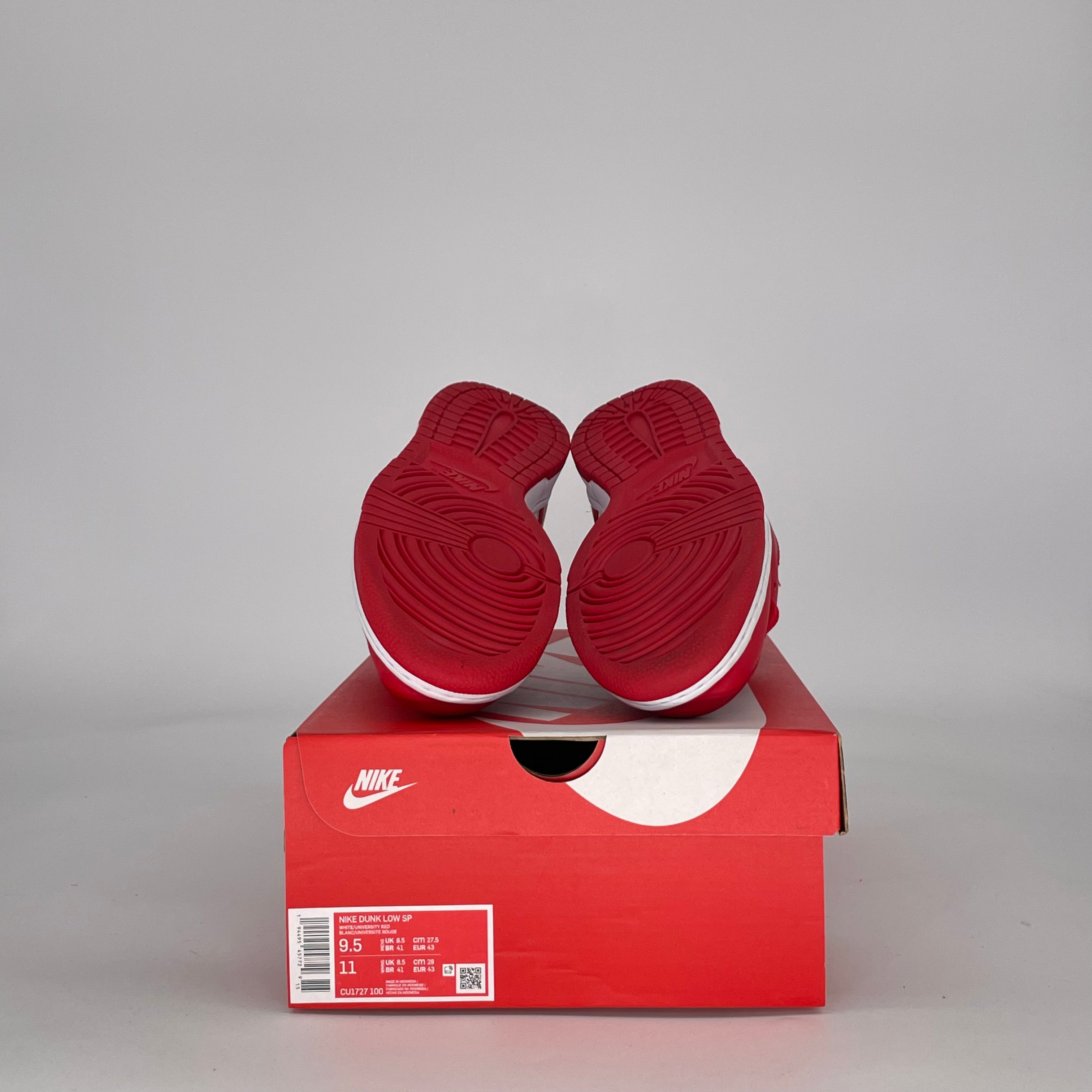 NIKE DUNK LOW ST JOHN'S CU1727-100 SIZE 9.5/11W
