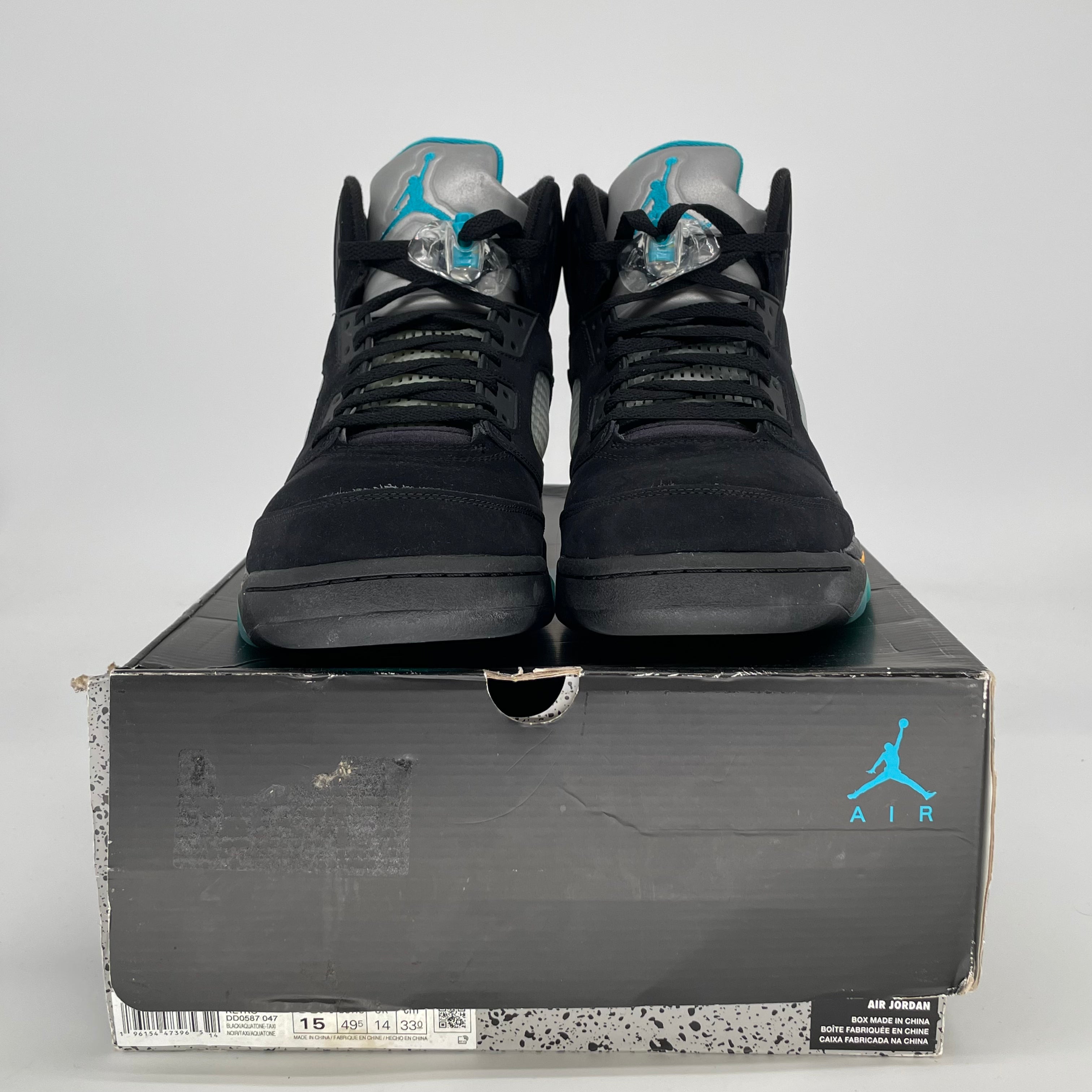 AIR JORDAN 5 AQUA DD0587-047 SIZE 15/16.5W