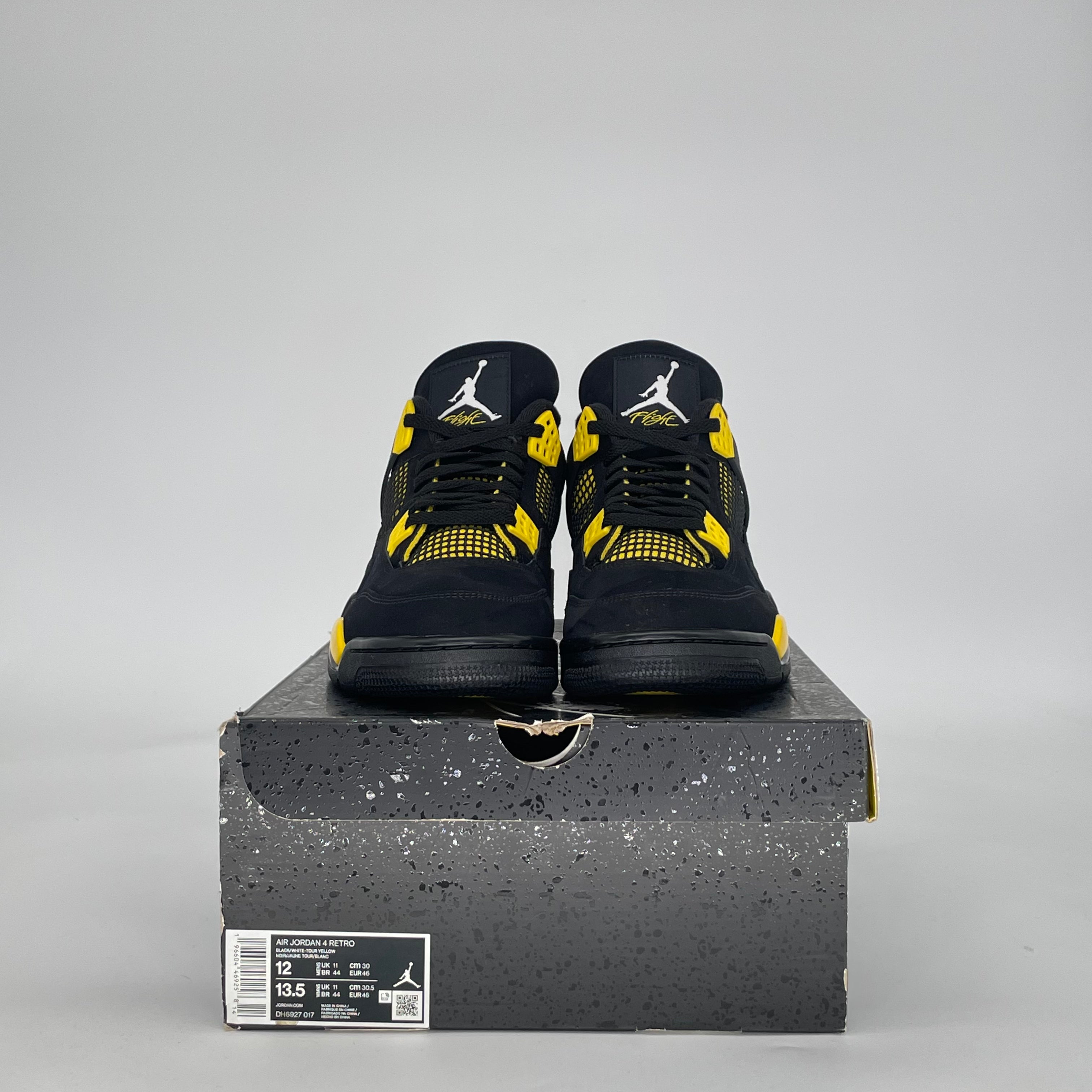 AIR JORDAN 4 THUNDER (2023) DH6927-017 SIZE 12/13.5W