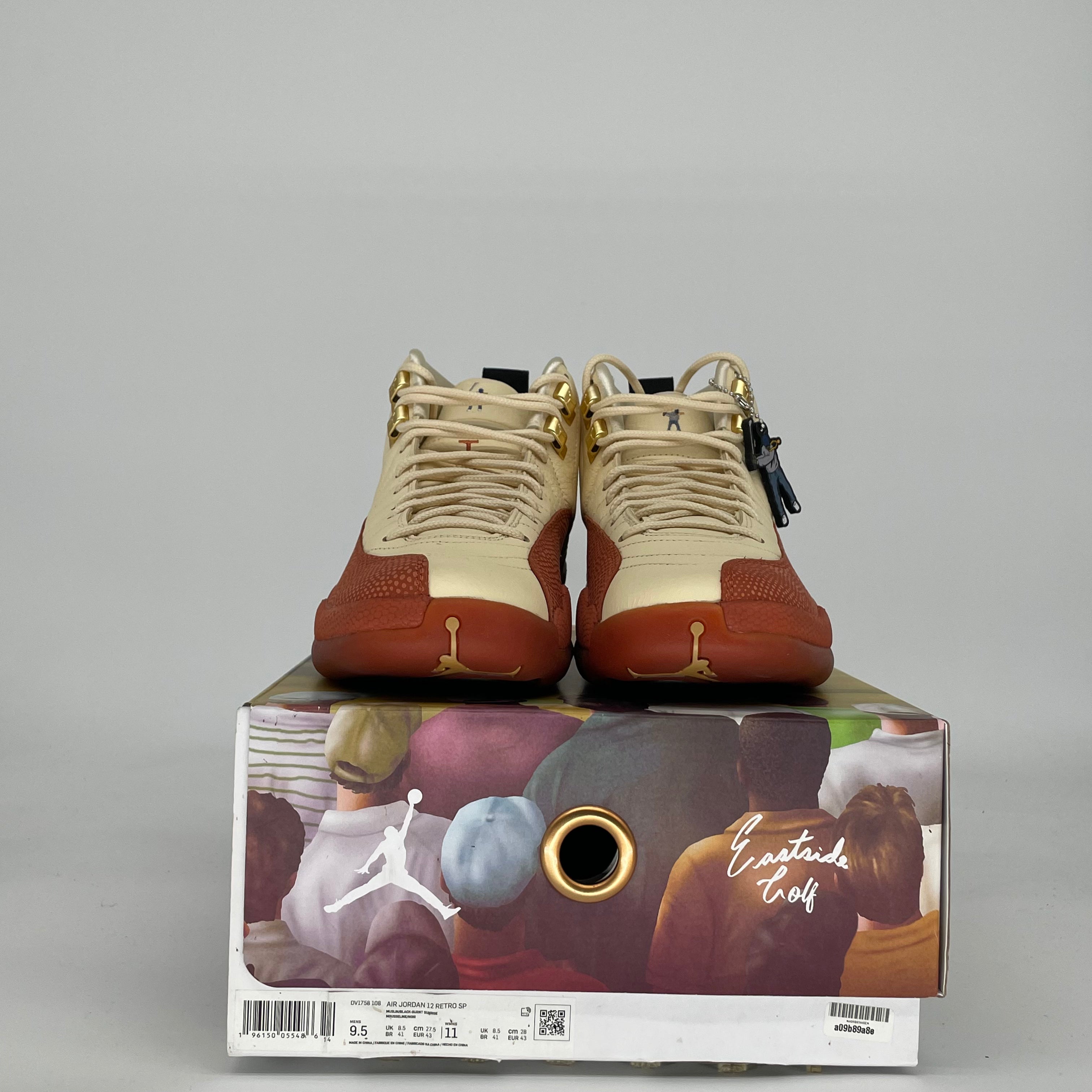 AIR JORDAN 12 EASTSIDE GOLF OUT OF THE CLAY DV1758-108 SIZE 9.5/11W